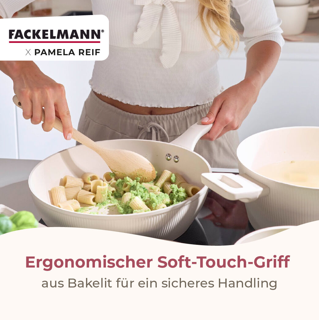 Pamela Reif Kochtopf mit Deckel Shell, Ø20cm