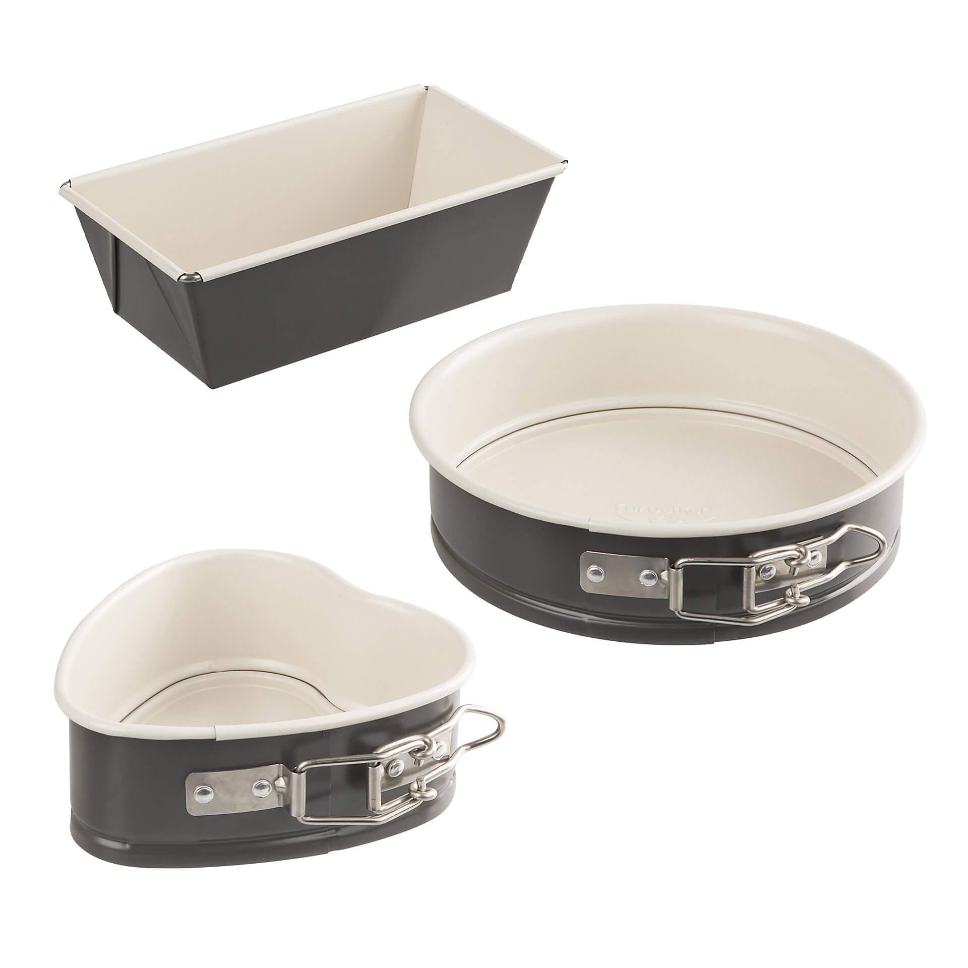 Mini Backformen-Set, 3-teilig