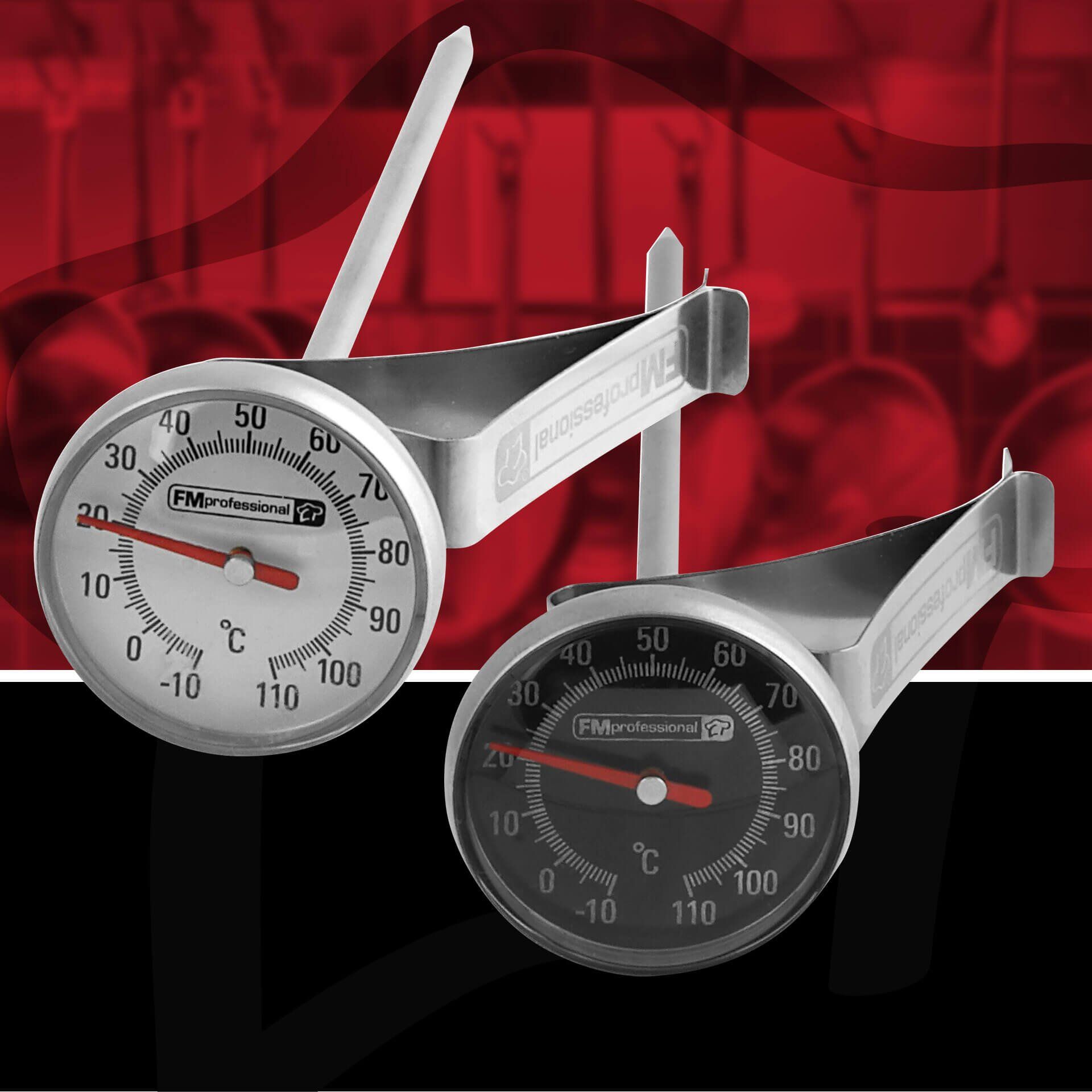 Getränkethermometer, 2 Stück