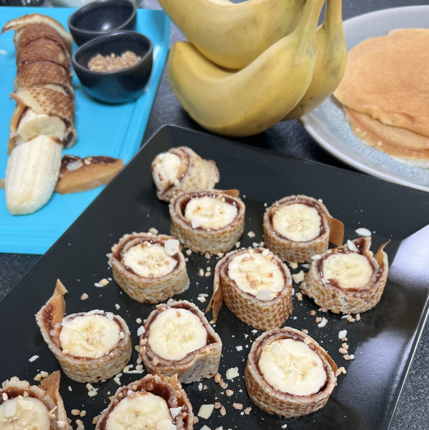 Bananen-Sushi