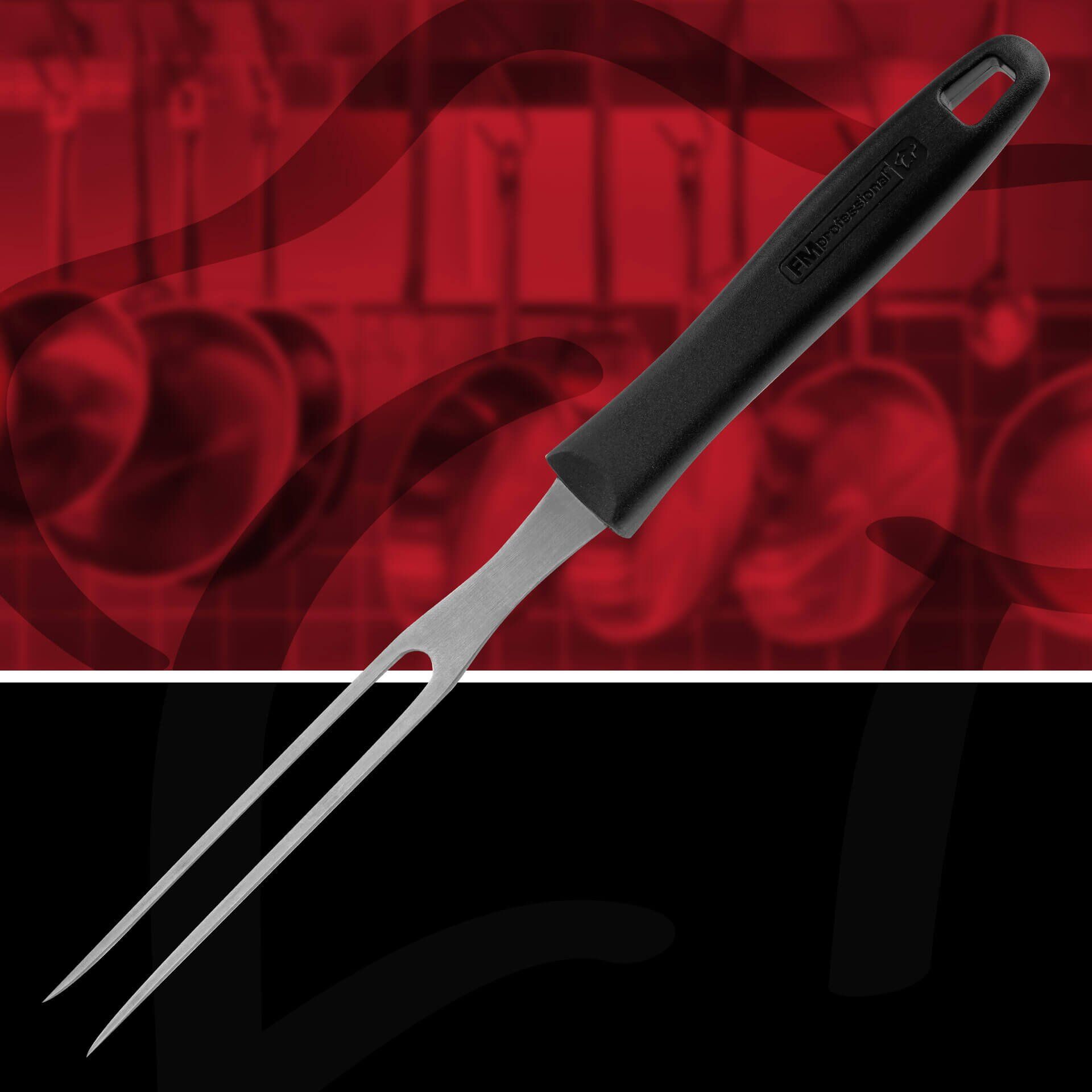 Profi-Fleischgabel, Edelstahl