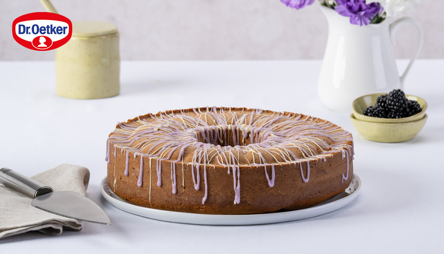 Brombeer-Kranzkuchen Brombeer-Kranzkuchen