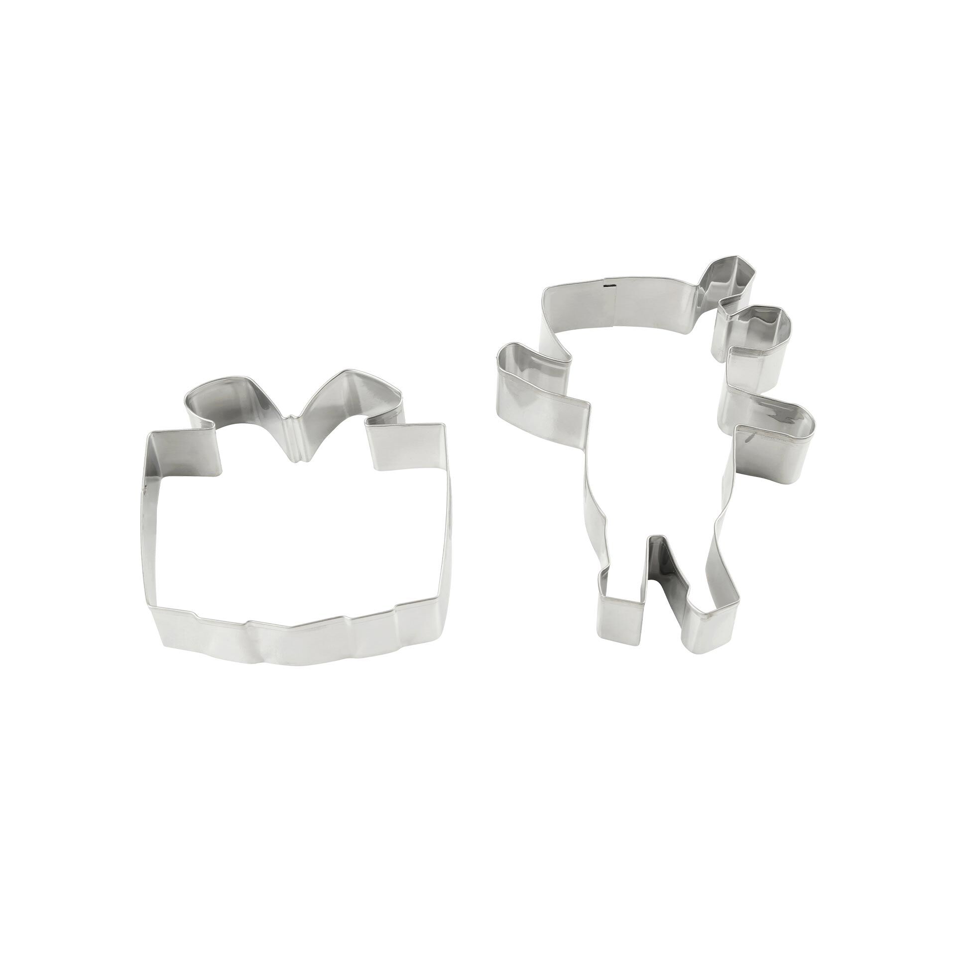 Ausstecher "DieMaus und Geschenk", 2-teilig