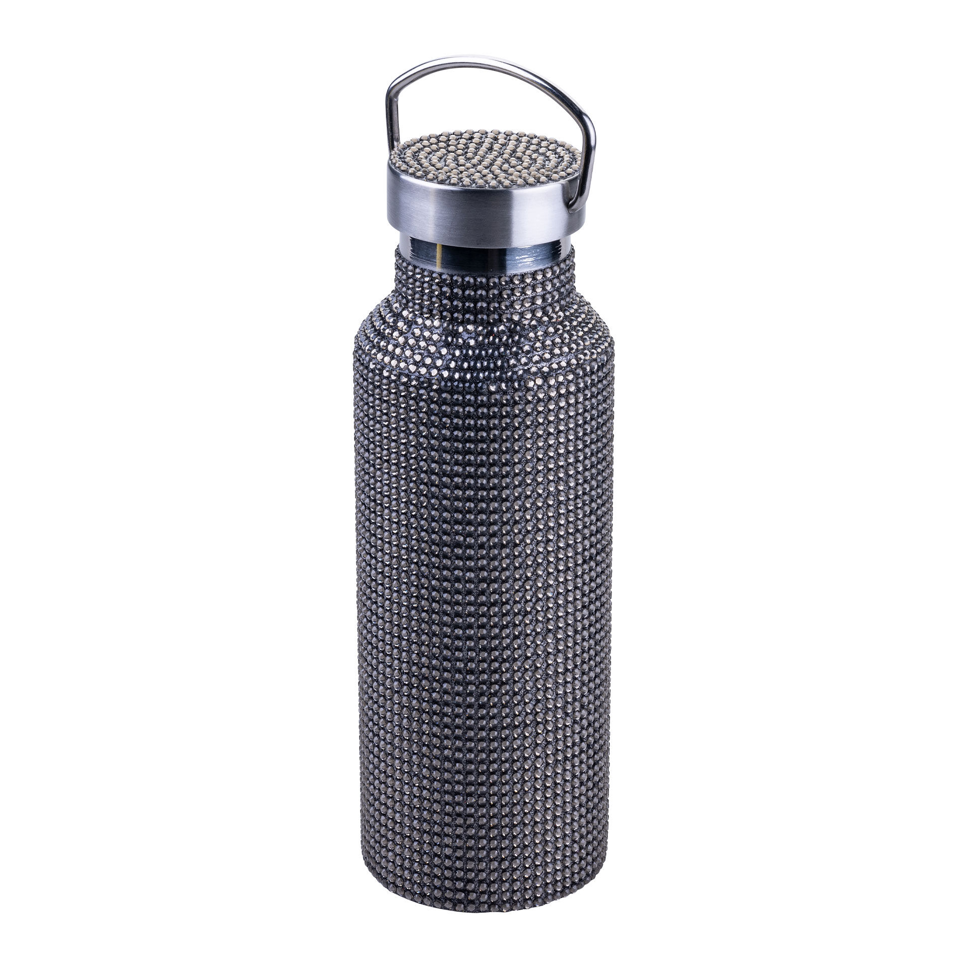 Trinkflasche Schwarz, Strass, 500ml