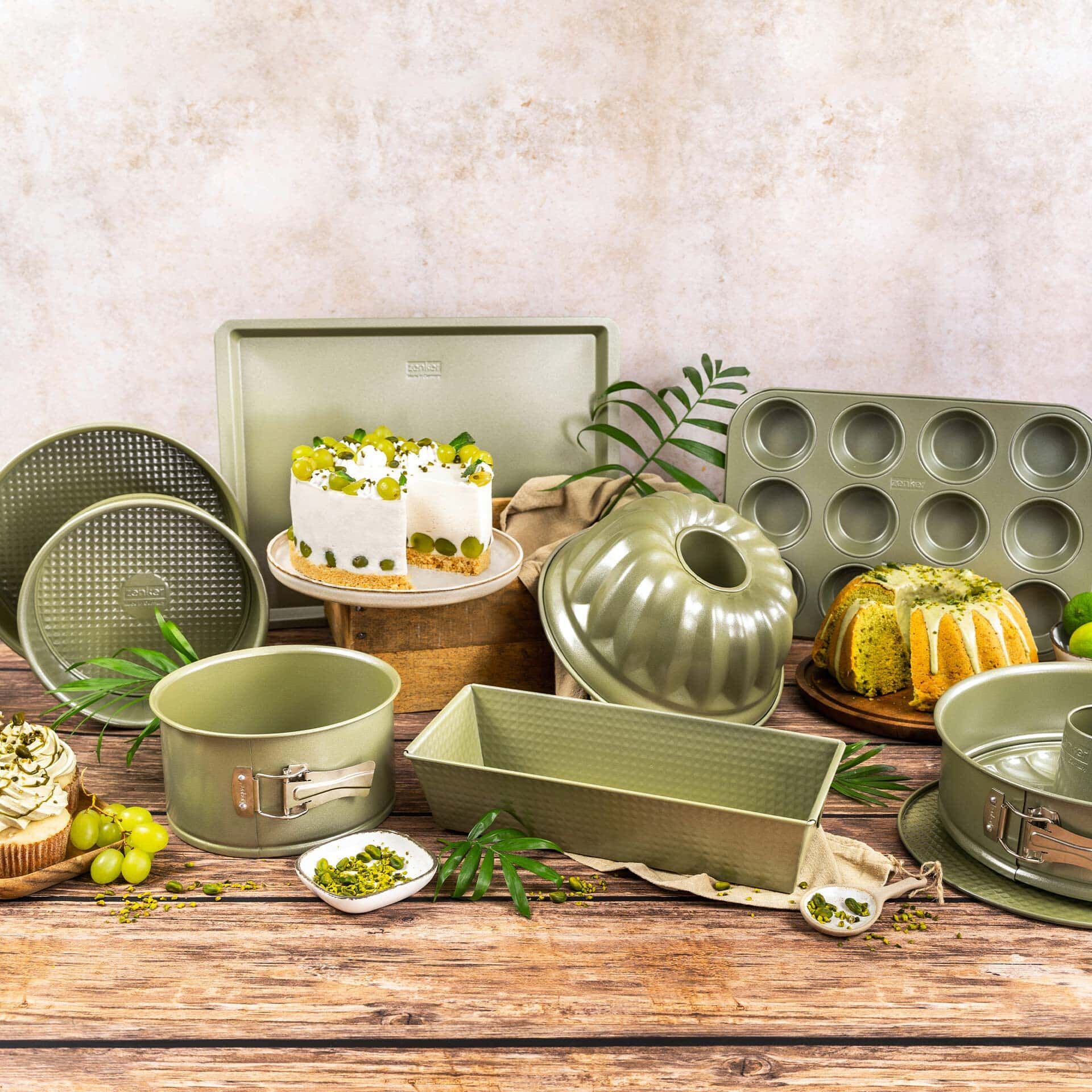 Springform mit Flachboden Green Vision, Ø26cm