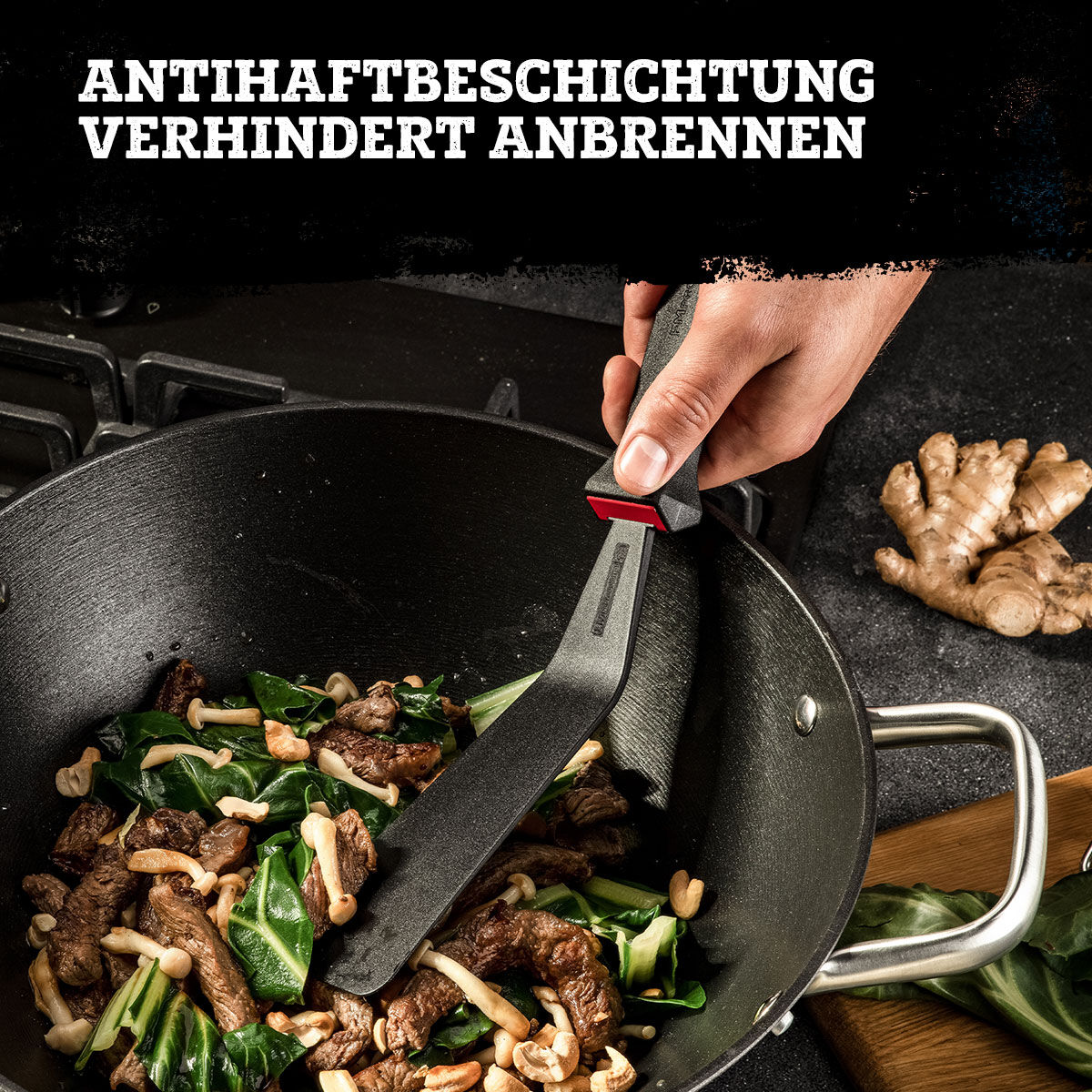 Profi Wok Force, antihaft, Ø32cm