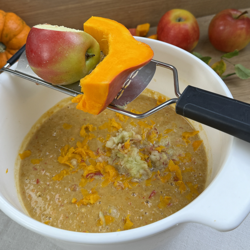 Kürbis-Apfel-Kuchen