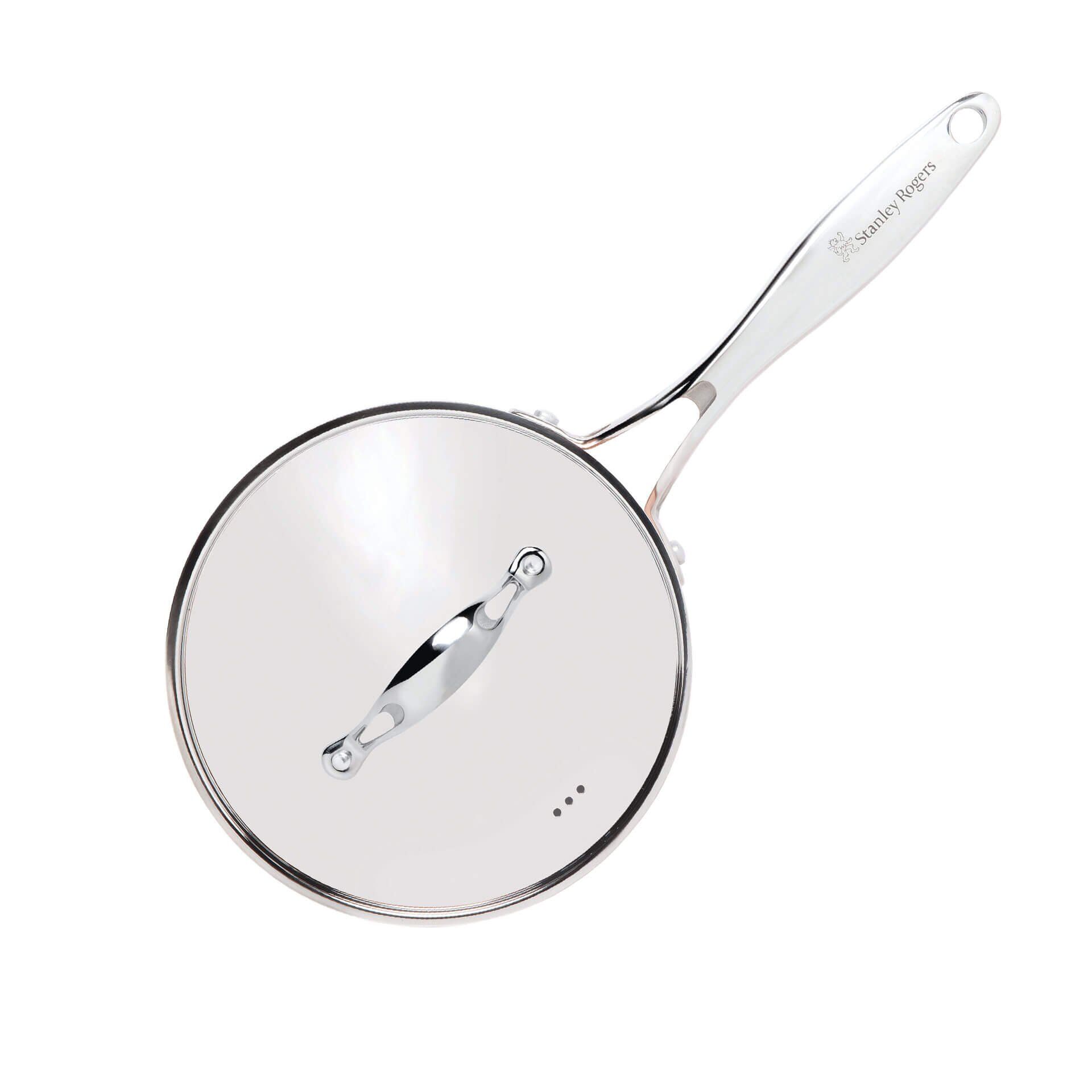 Kochtopf mit Deckel Copper Tri-Ply, Ø18cm, 1,75l, Edelstahl