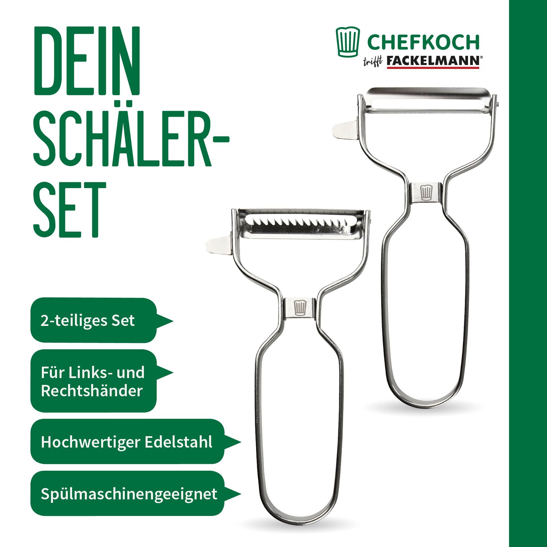 Schäler-Set, 2 Stück