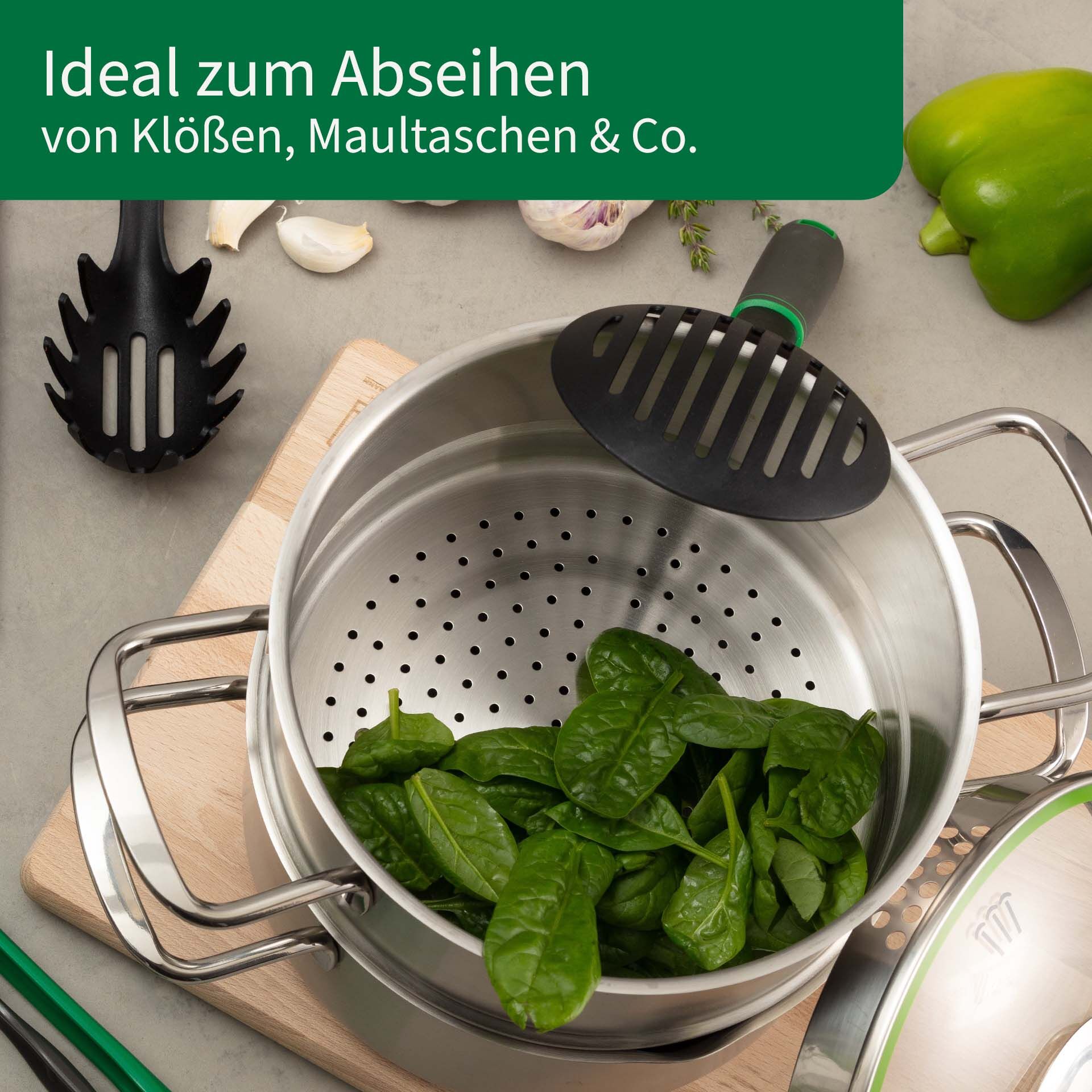 Abseihlöffel Bonn, 32cm