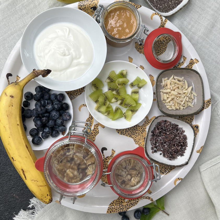 Breakfast Banana Split