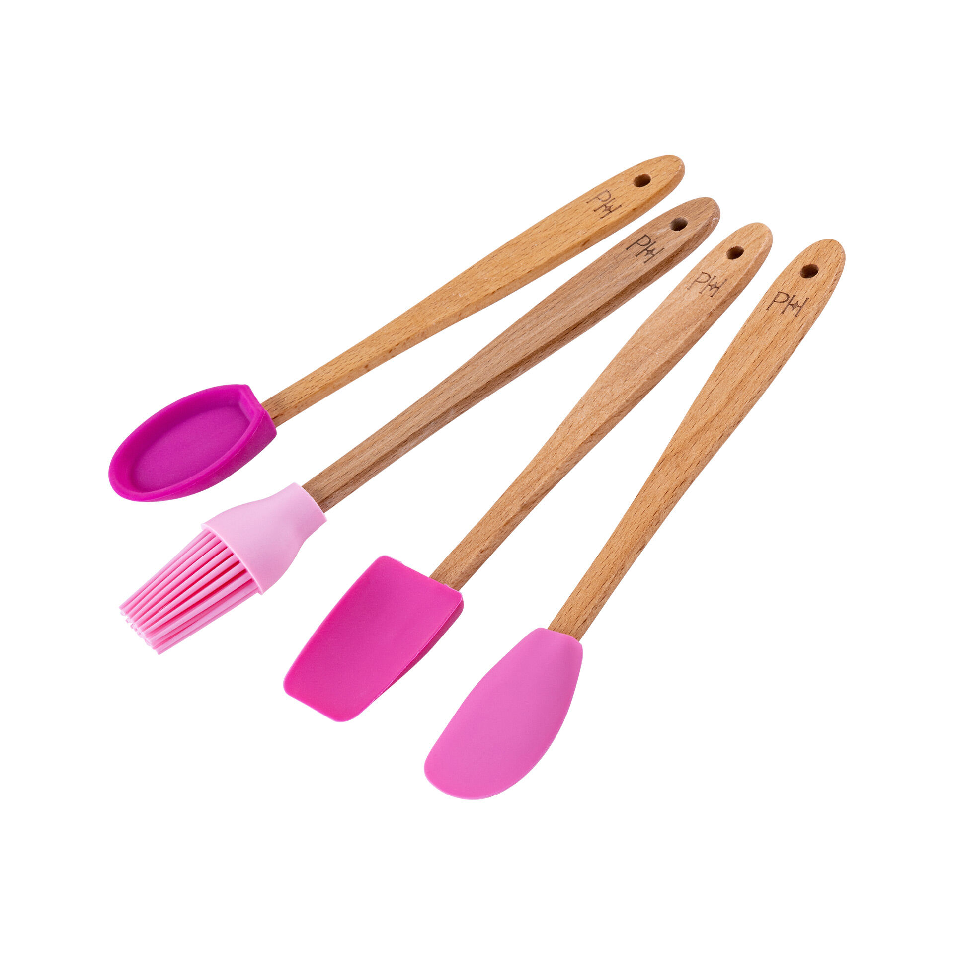 Backhelfer-Set mini, pink, 4-teilig