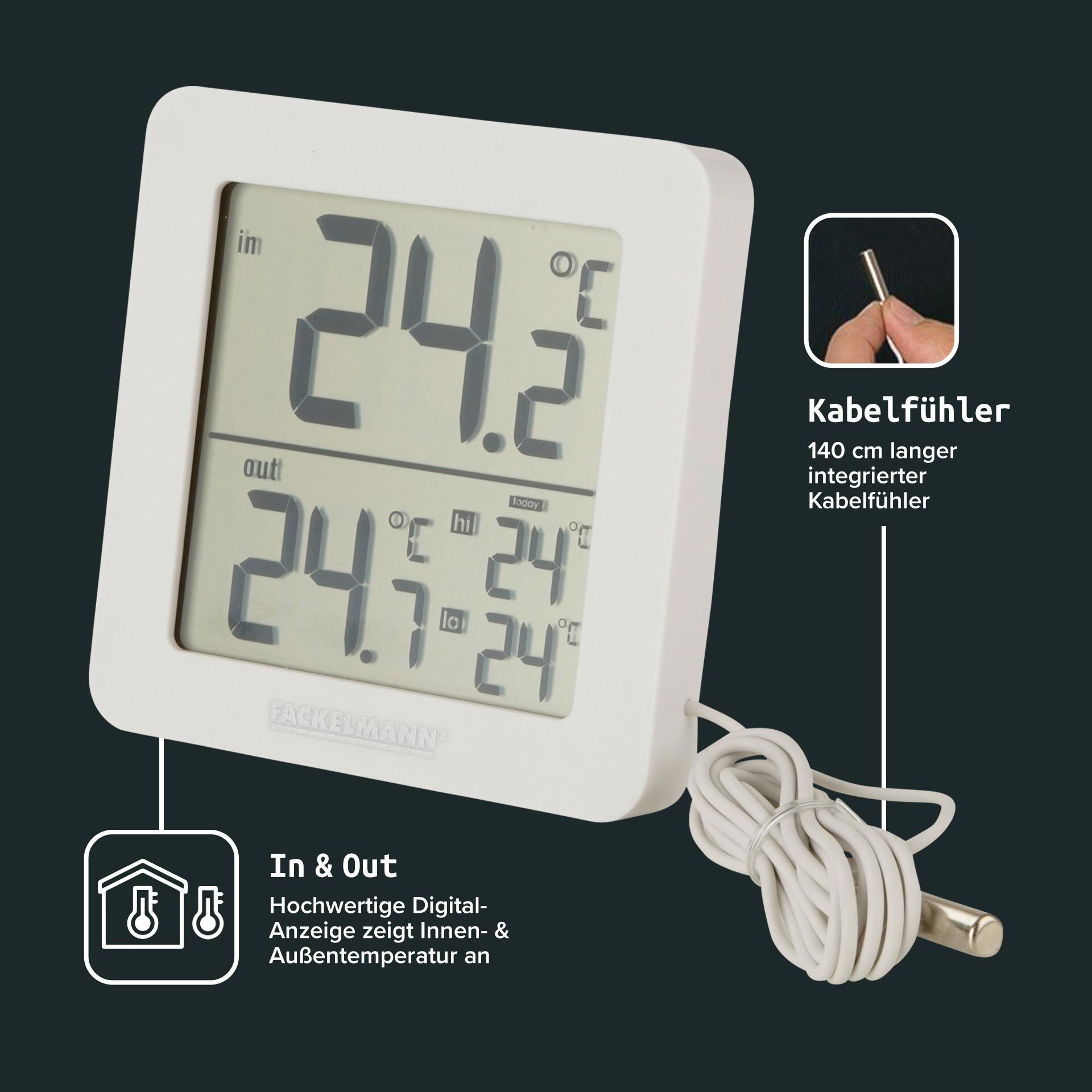 ▷ Funk Thermometer – die Bestseller auf einem Blick