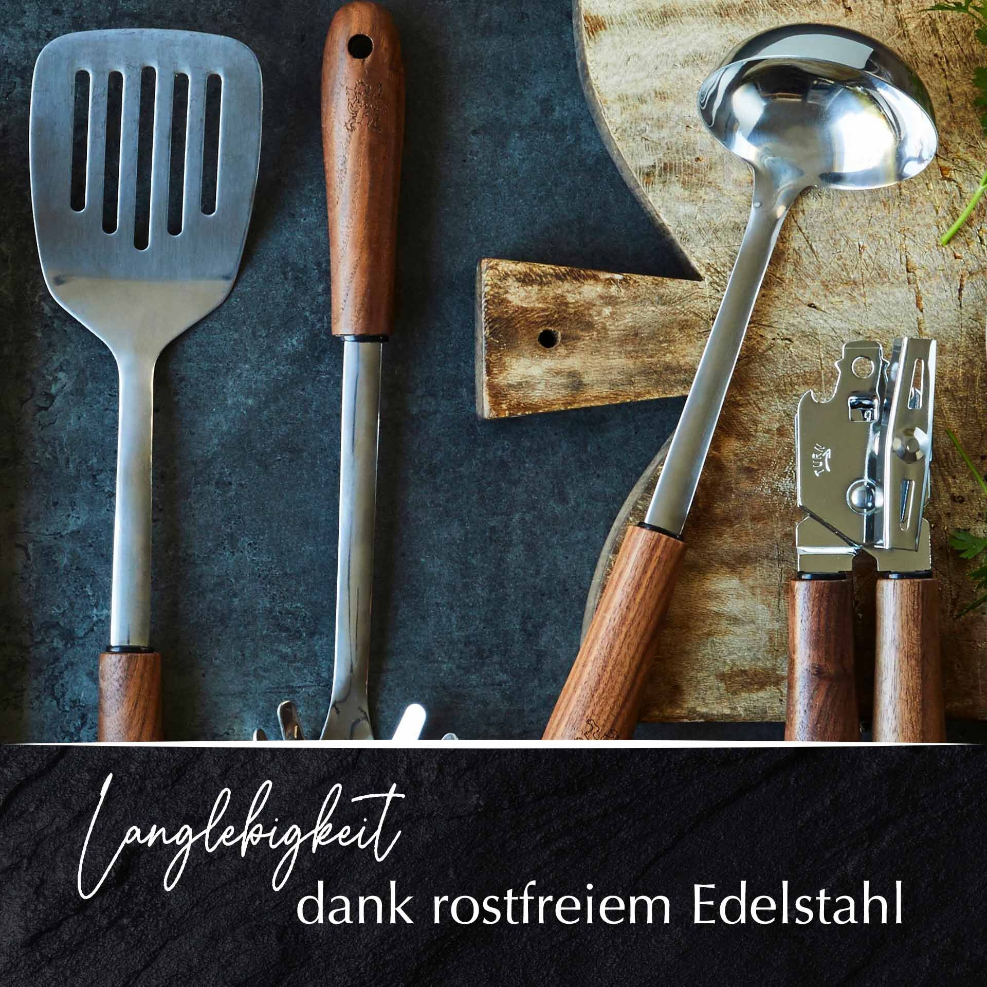 Schöpflöffel Black Walnut, 29cm, Walnussholz