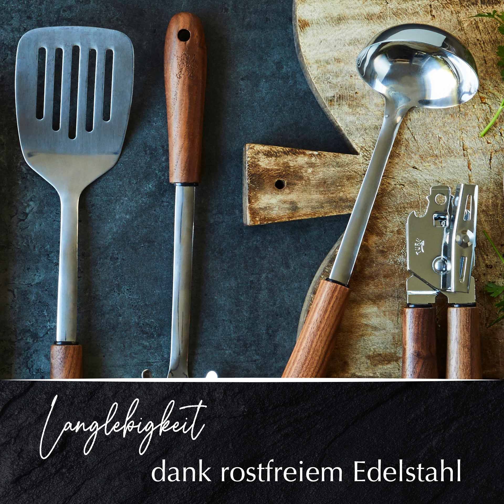 Küchenhelfer-Set "Black Walnut", 4-teilig