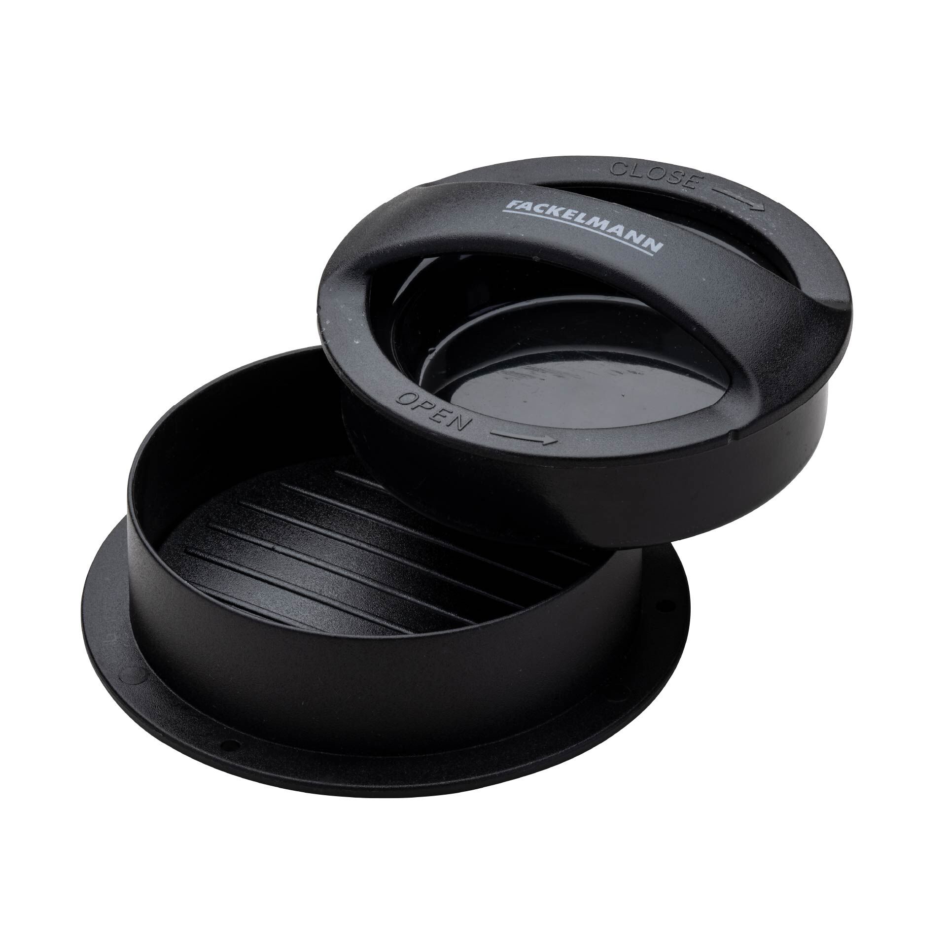 Burgerpresse, Kunststoff, schwarz