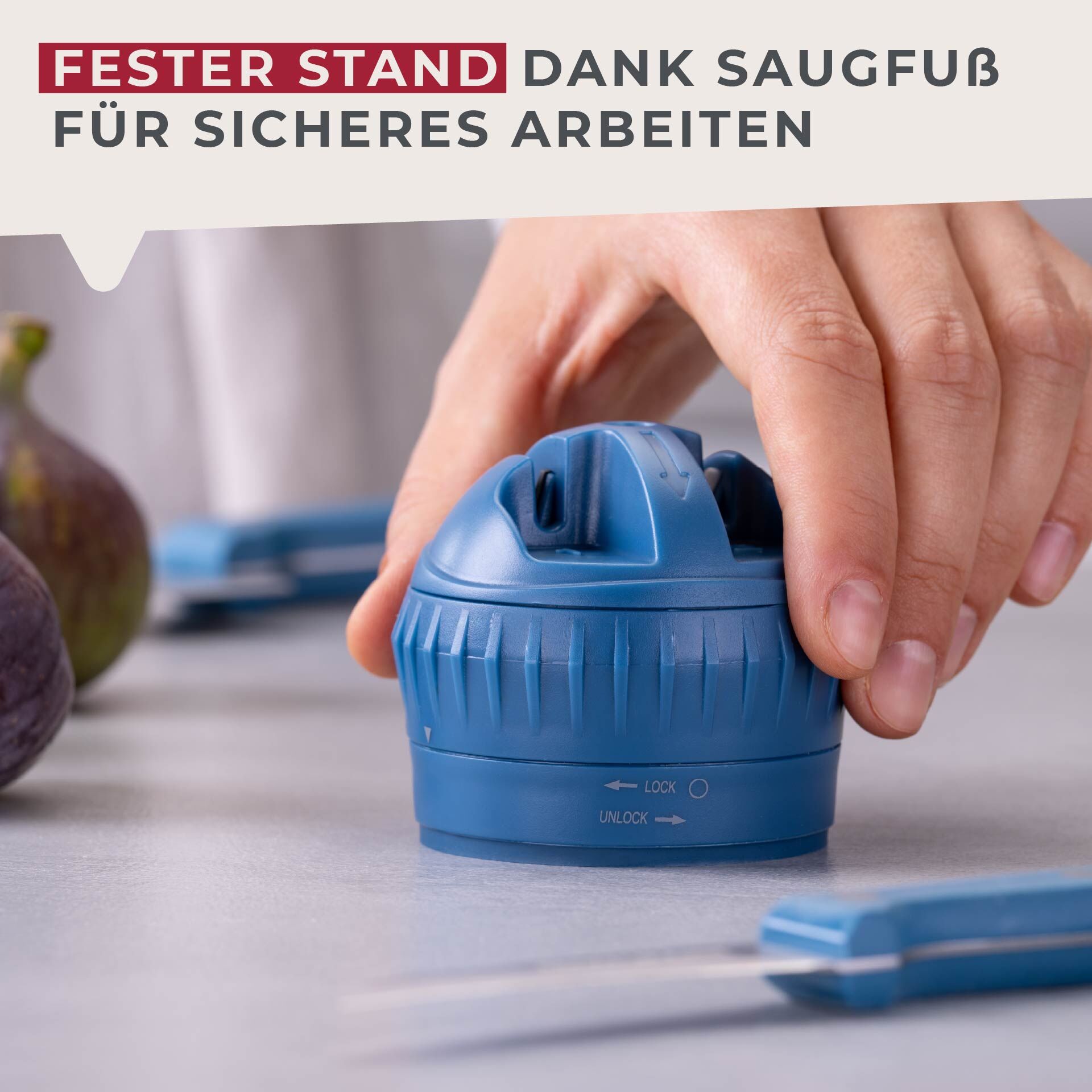 Messerschärfer Essential, blau