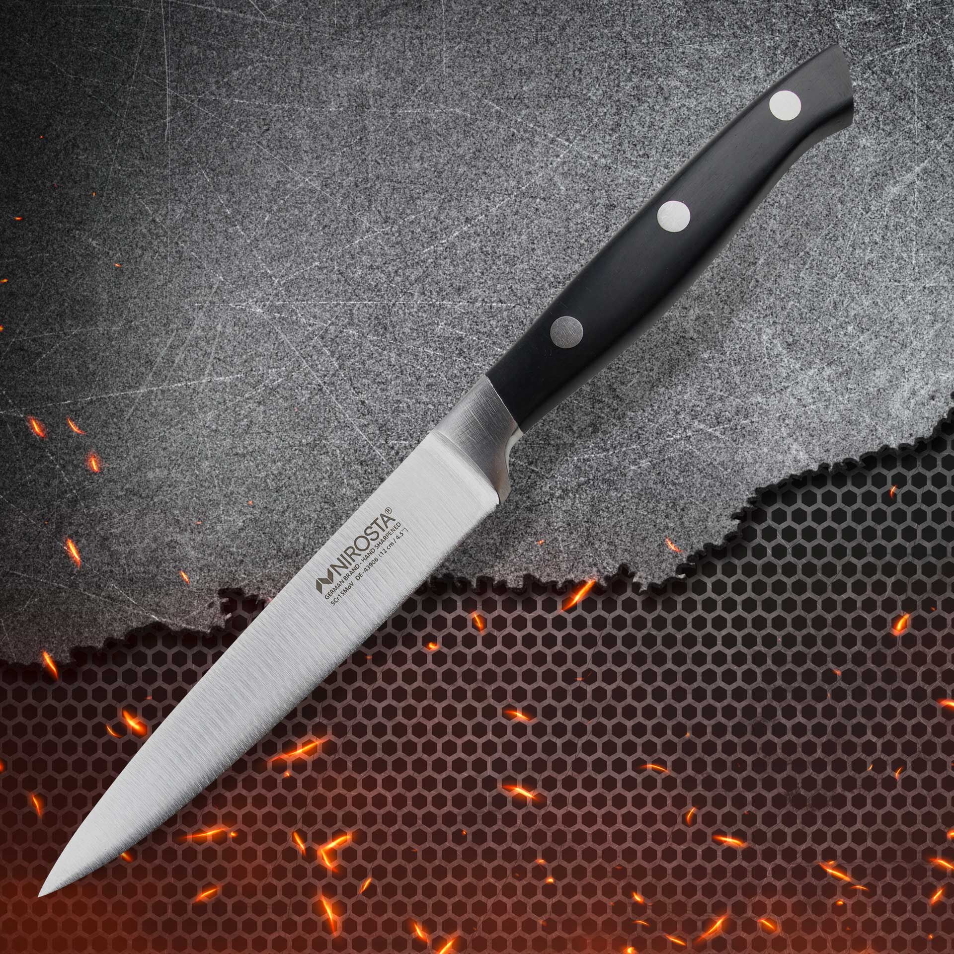 Gemüsemesser Trinity, 11cm Klinge