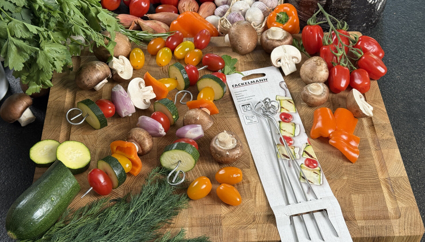 Gemüse-Grillspieße