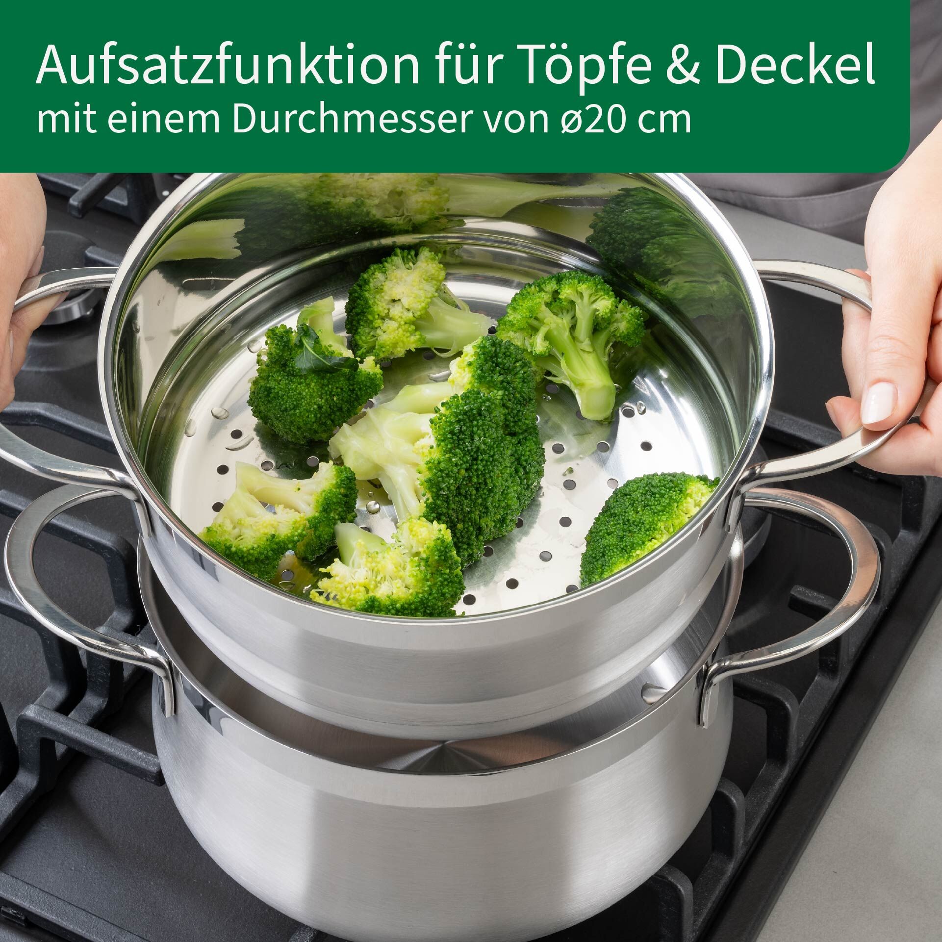 Dunst-/Garaufsatz Leipzig, Ø20cm