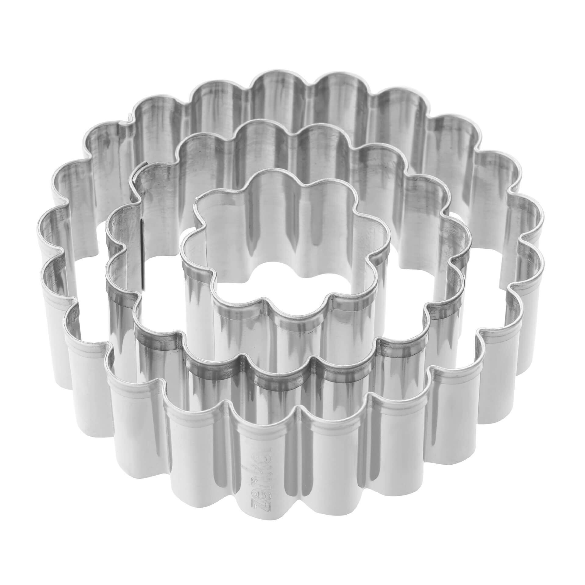 Ausstecher gewellt, 3 Stk