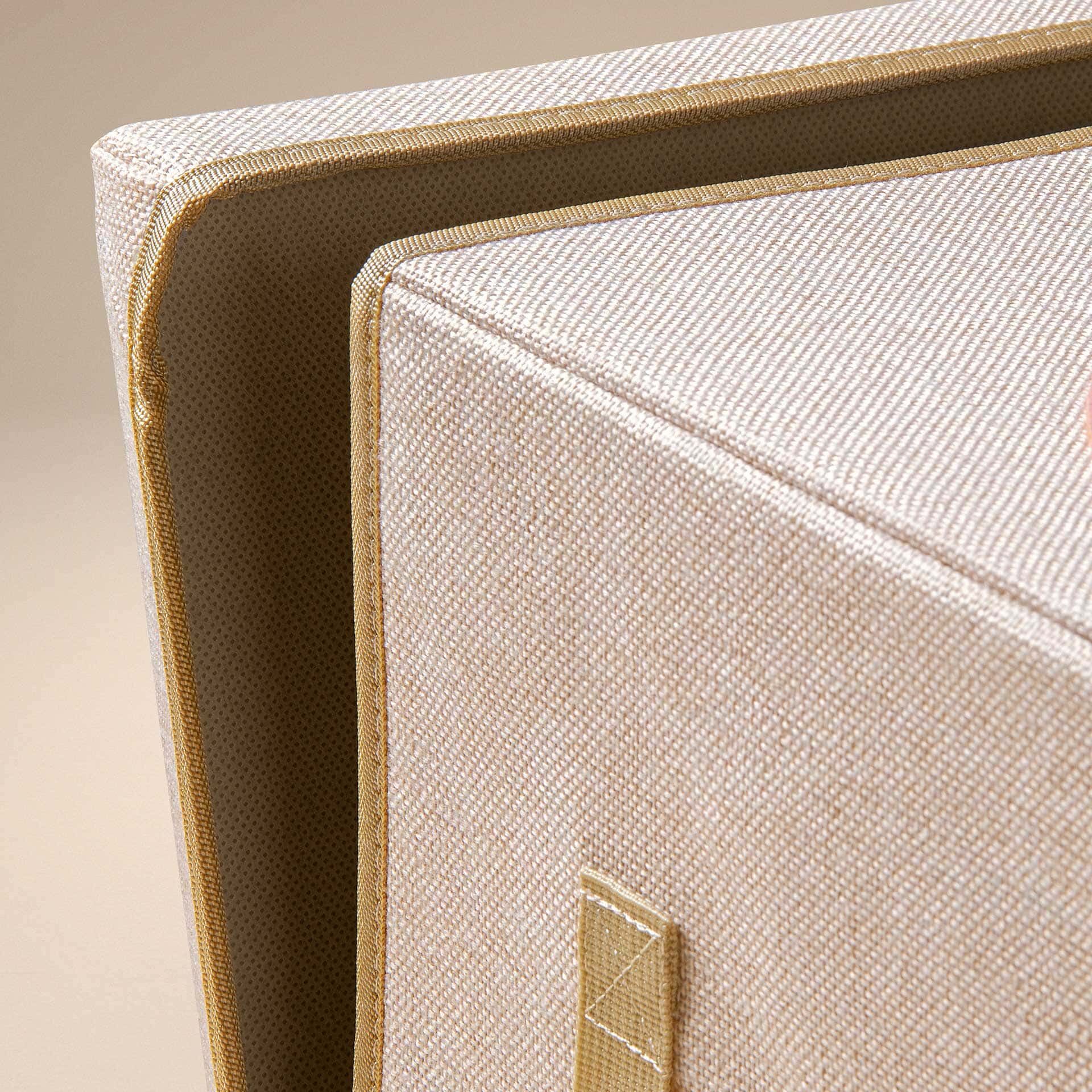 Aufbewahrungsbox mit Deckel Regenbogen, 33x33x33cm