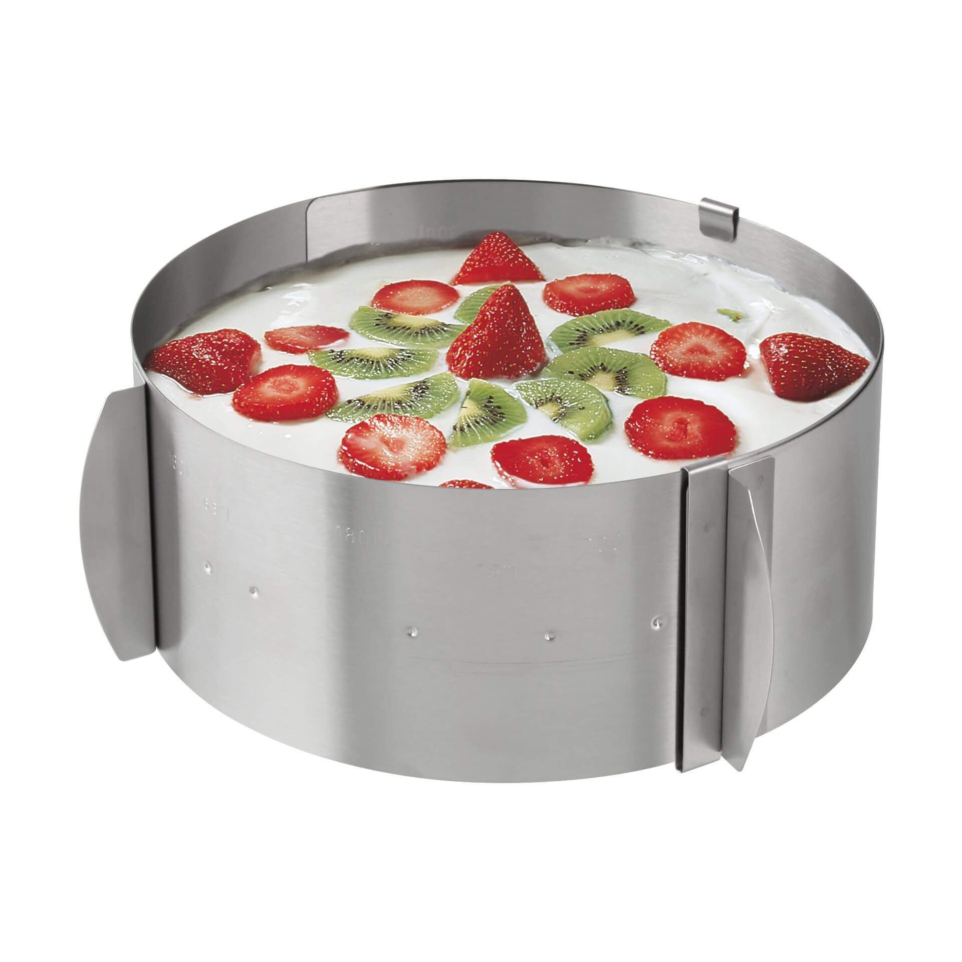 Tortenring verstellbar, Ø16-30cm