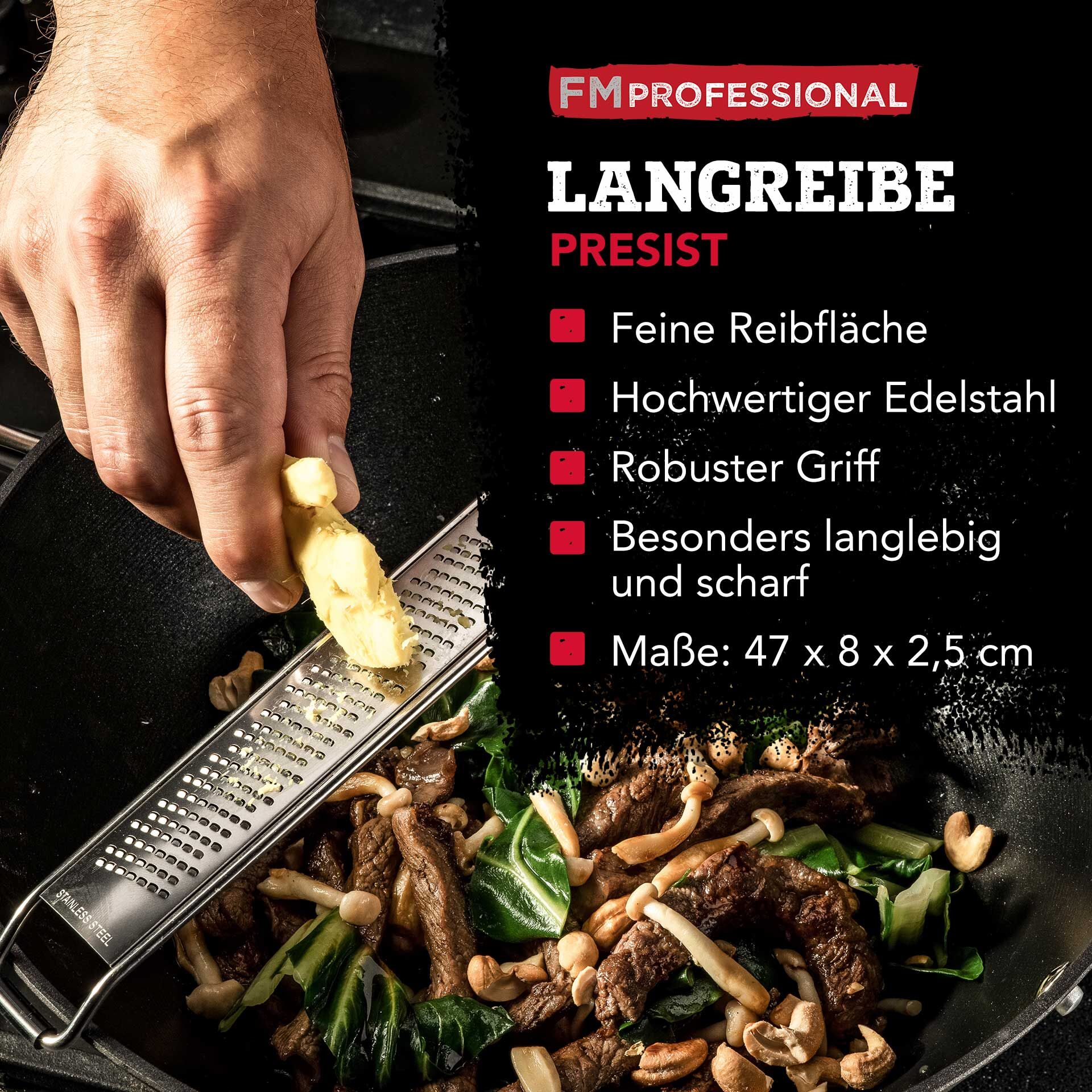 Reibe Presist, lang, fein 45x5cm