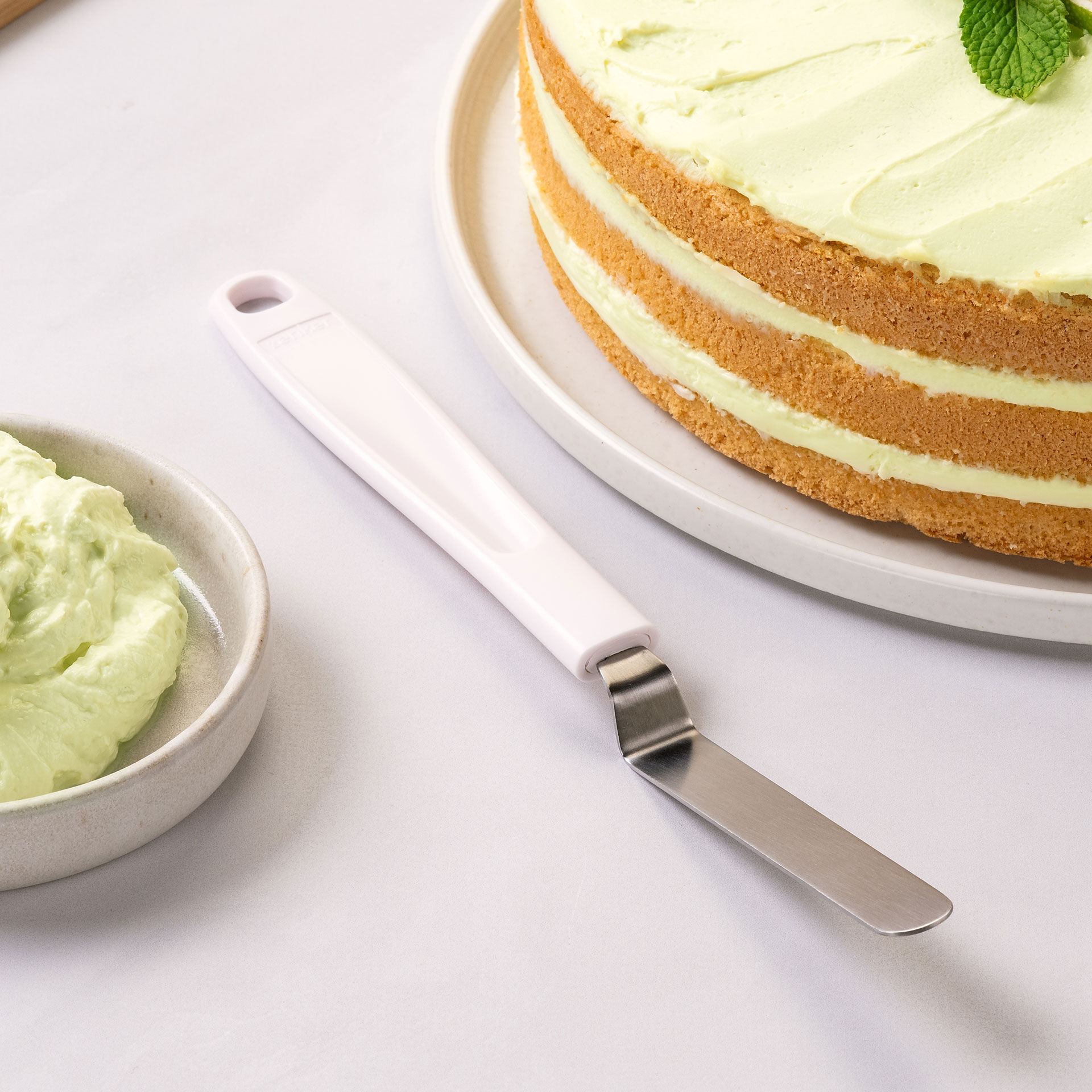 Winkelpalette Pure Elegance, hellgrau, Silikon