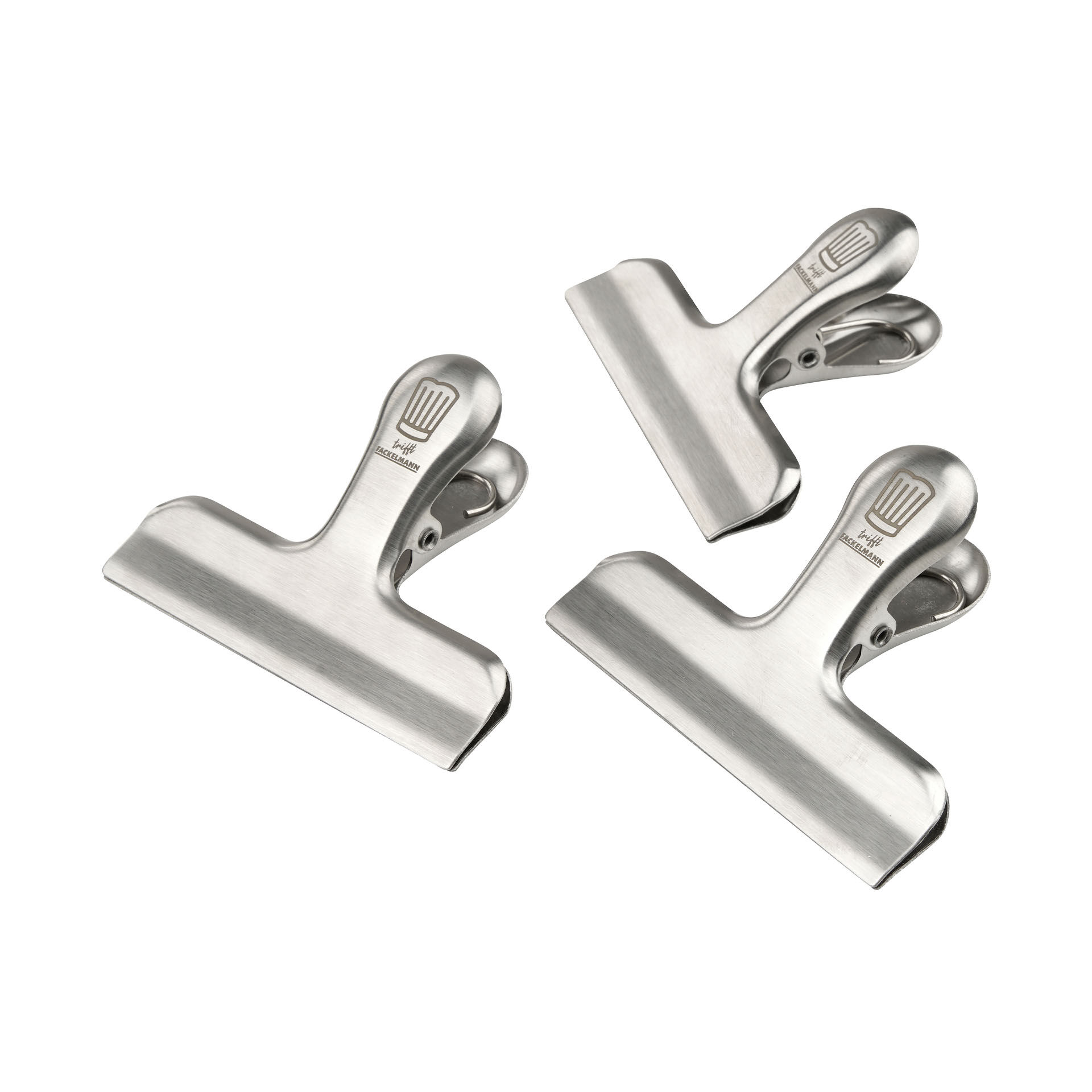 Verschlussclips für Tüten, 3 Stück