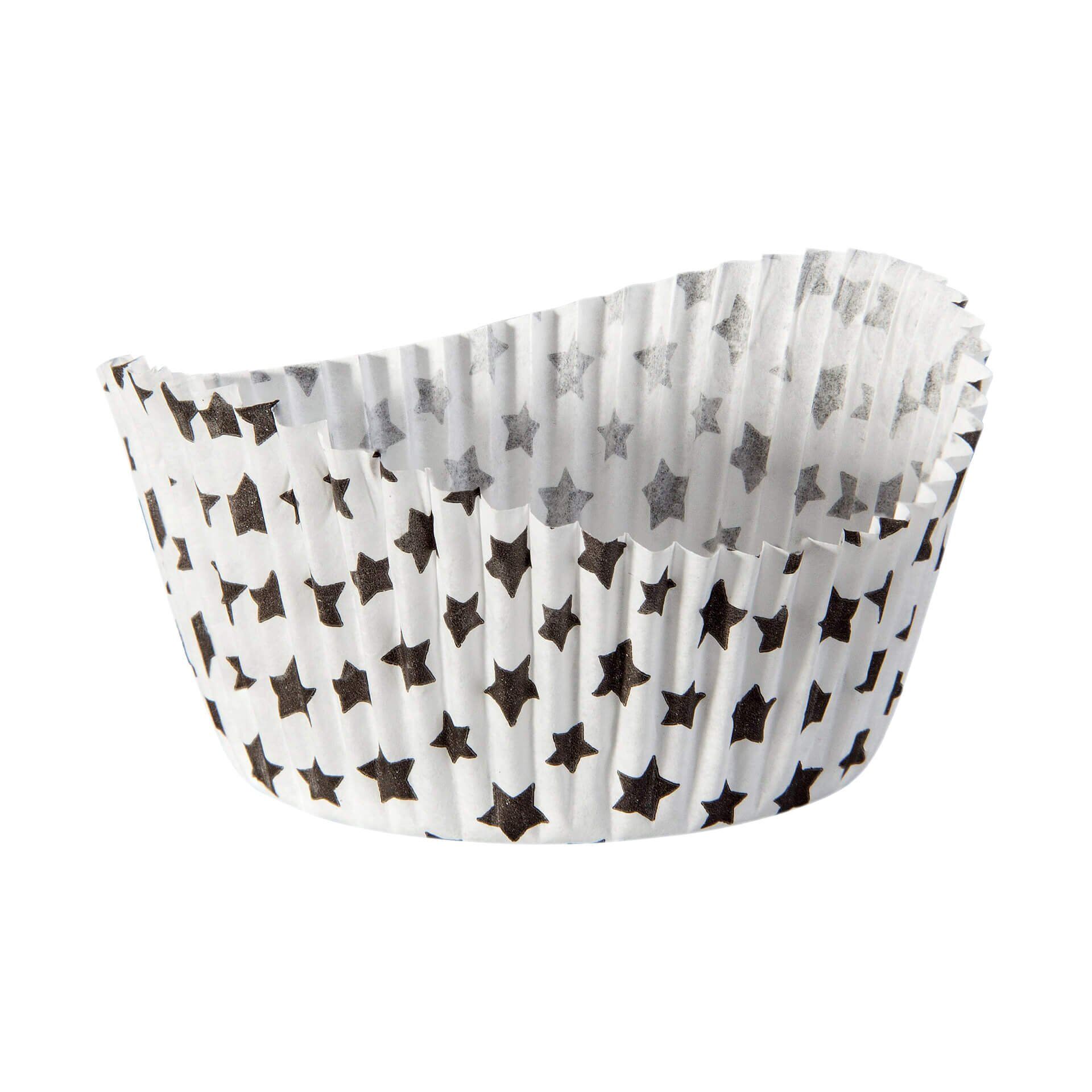 Muffinförmchen Sternchen, 50 Stk, Papier