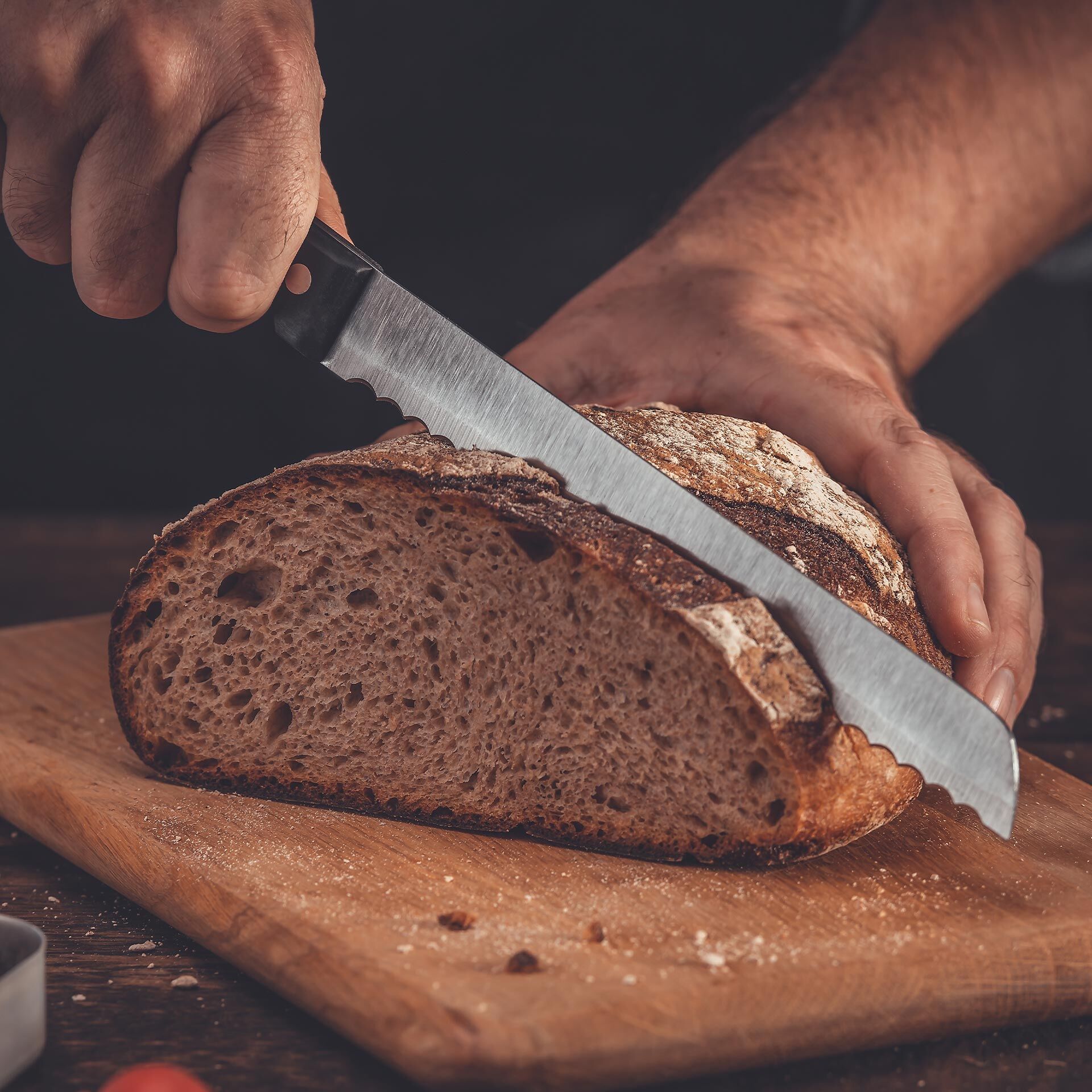 Messer-Set inkl. Schubladeneinsatz "Mega", 7-teilig