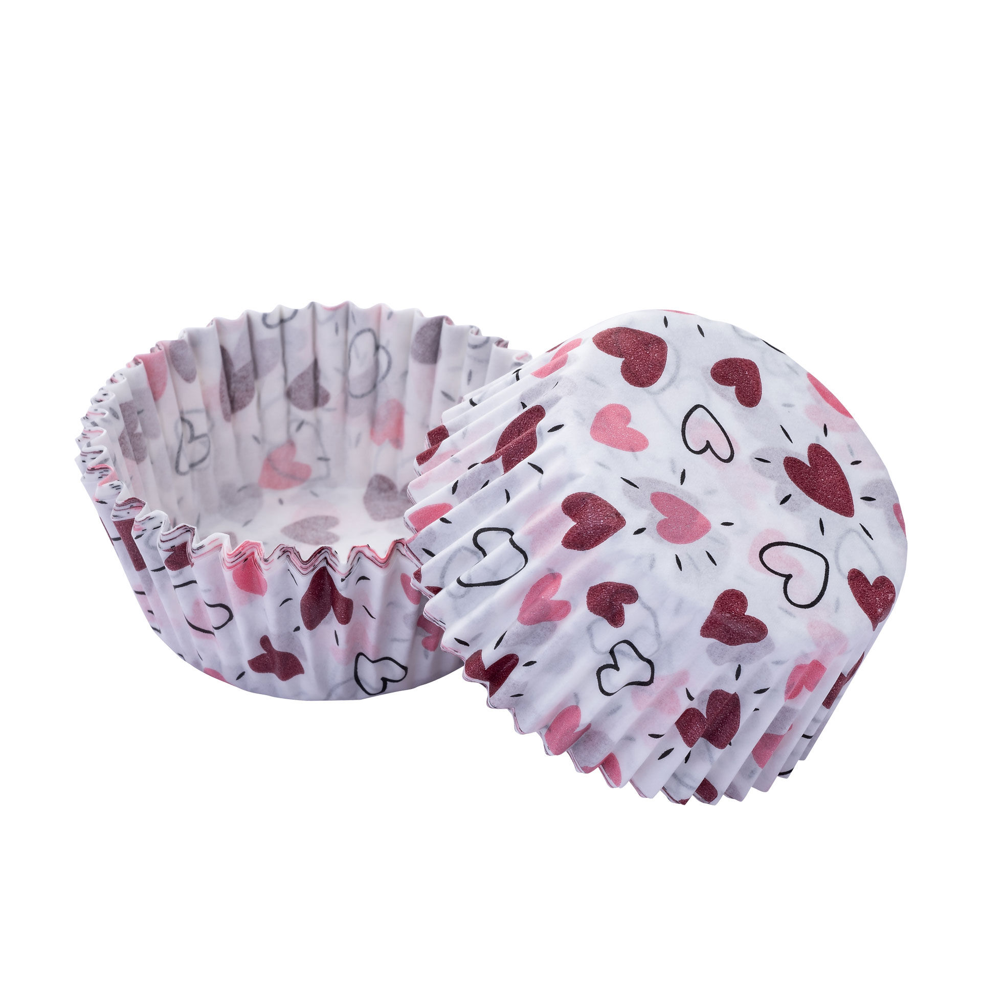 Muffinförmchen Herz Beloved+