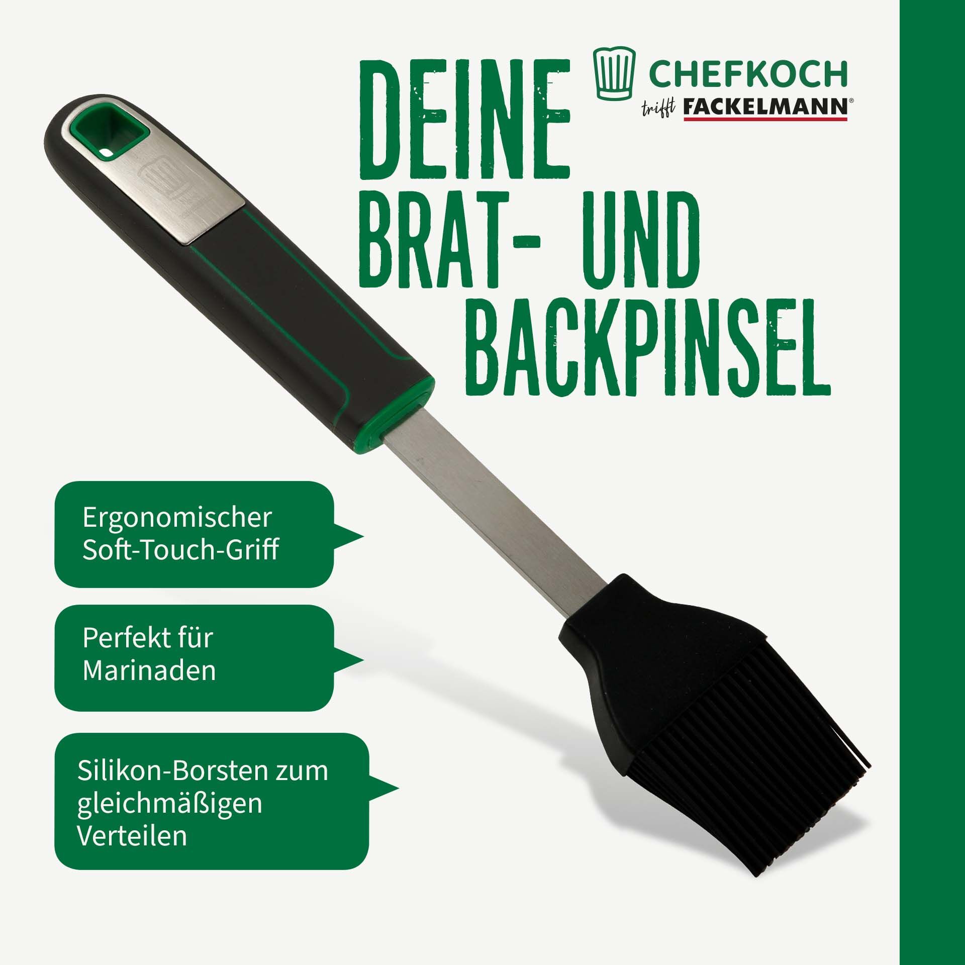 Backpinsel Bonn, 24cm, Silikon