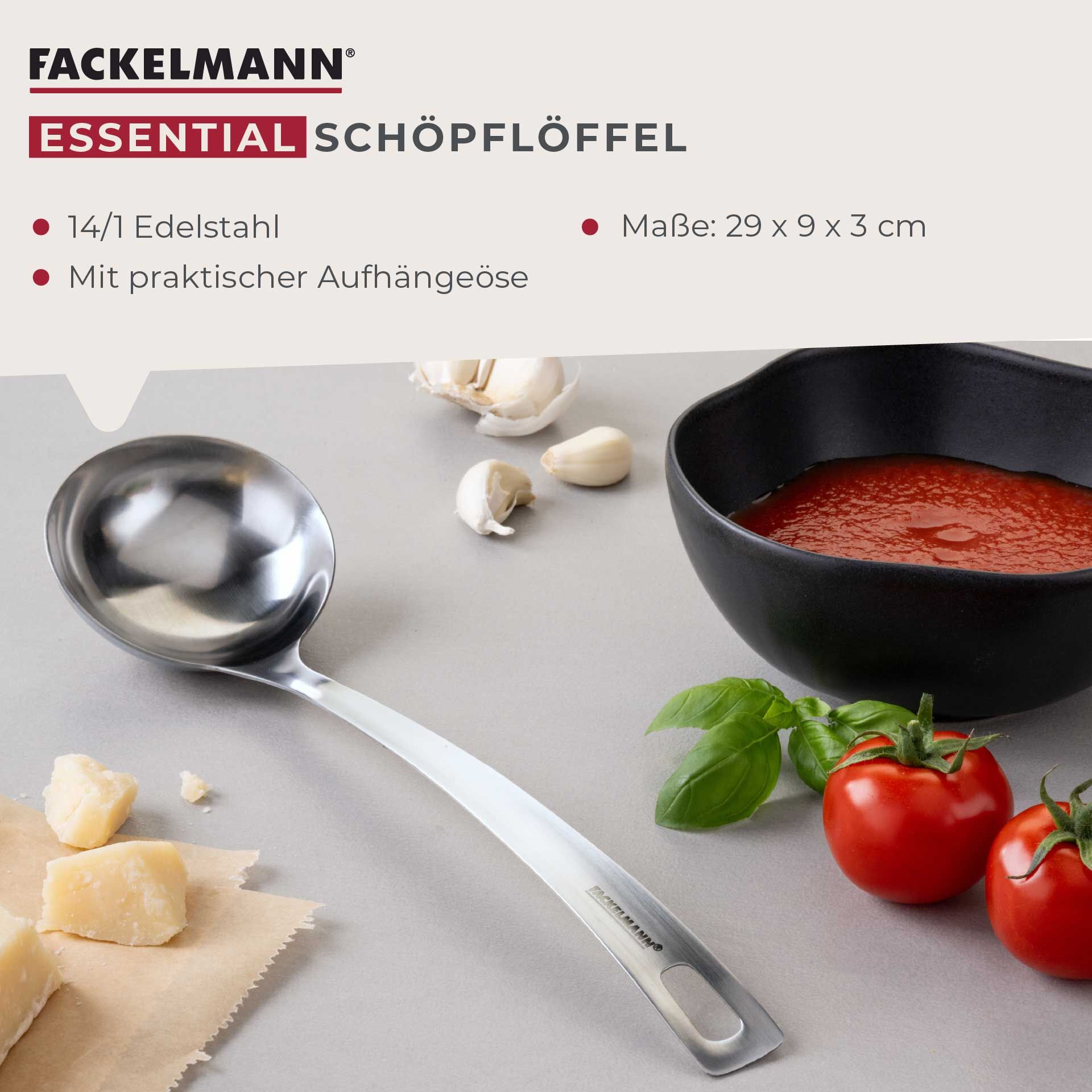 Schöpflöffel Essential, Edelstahl