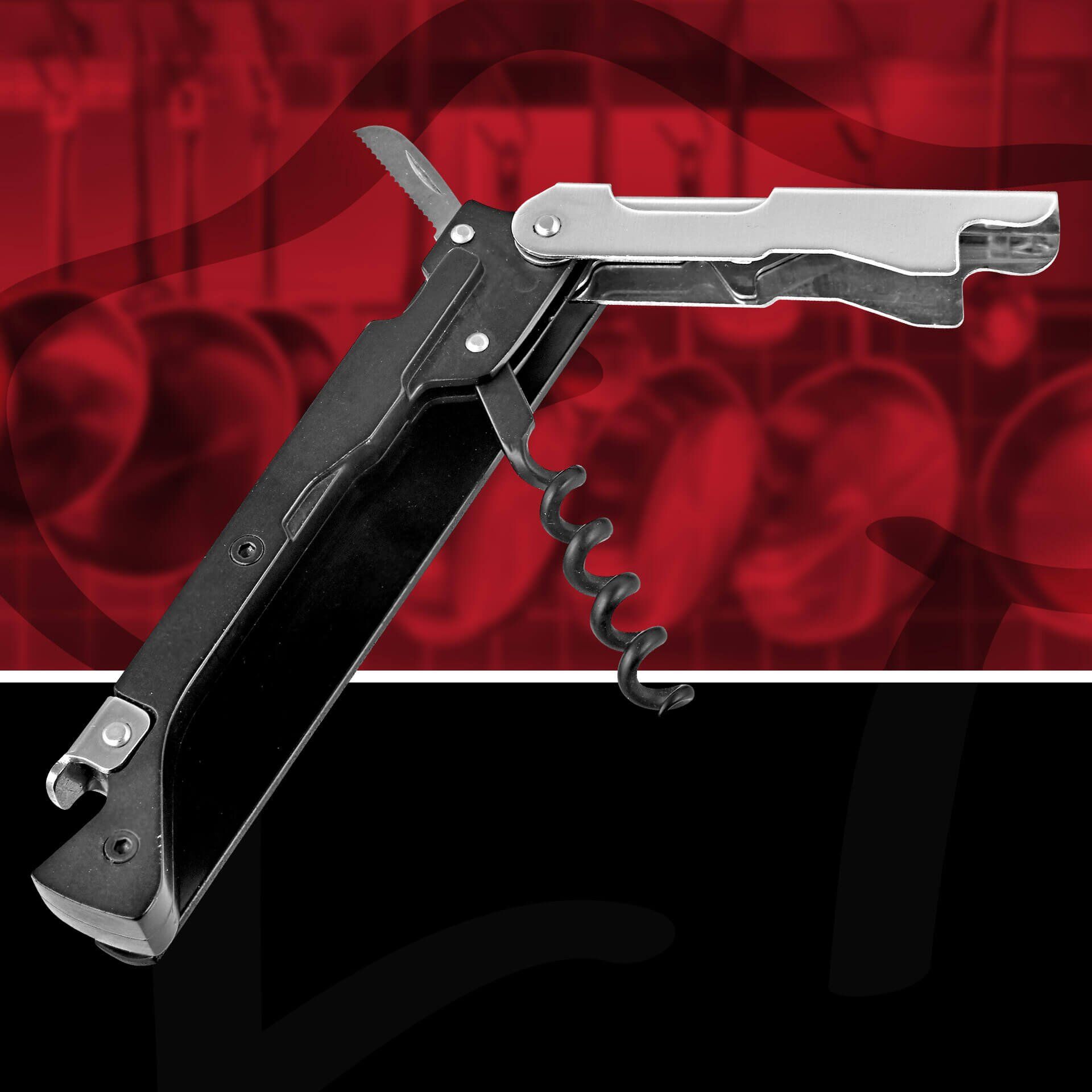 Kellnerkorkenzieher mit Abstreifer