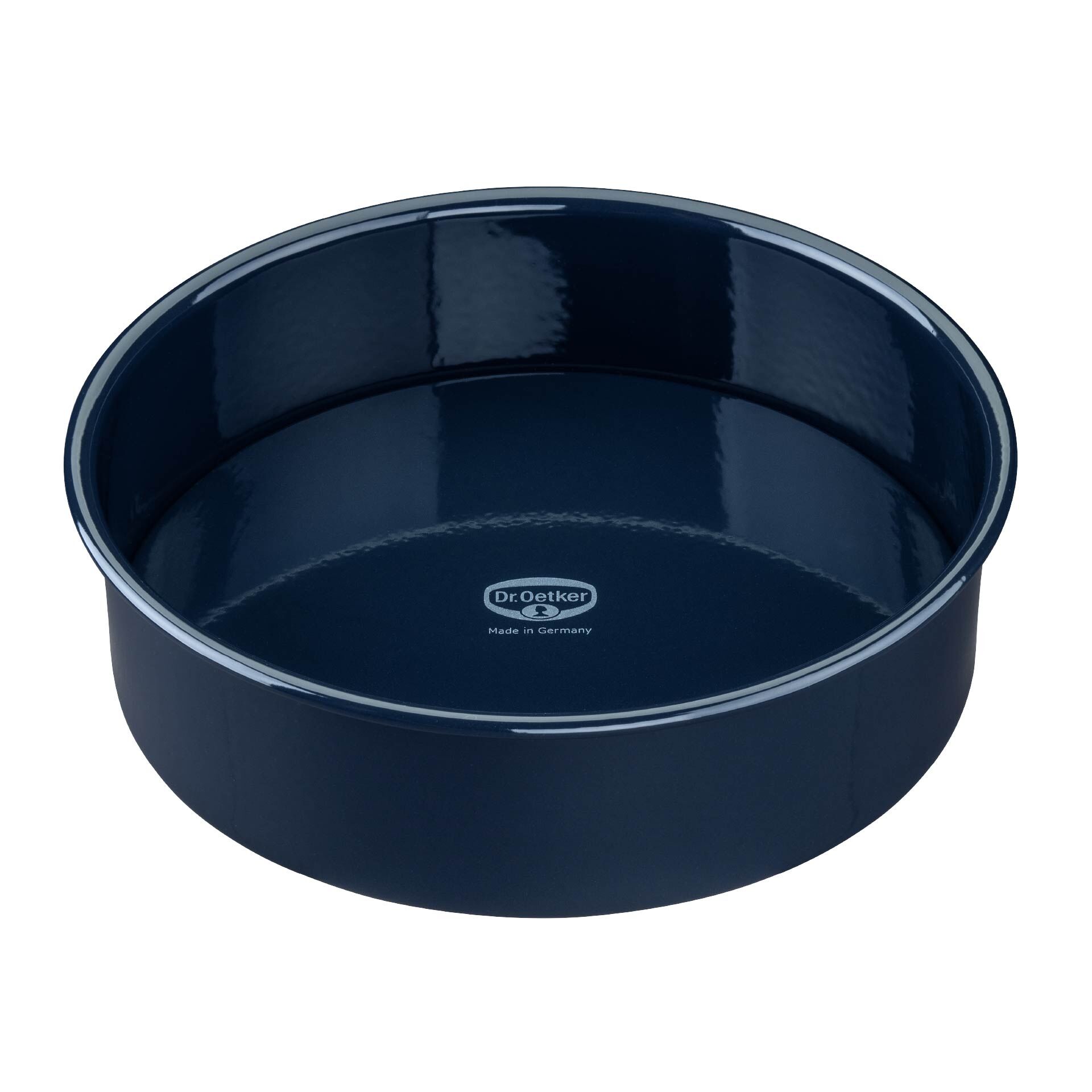 Backform mit Hebeboden Back-Liebe Emaille, Ø26cm