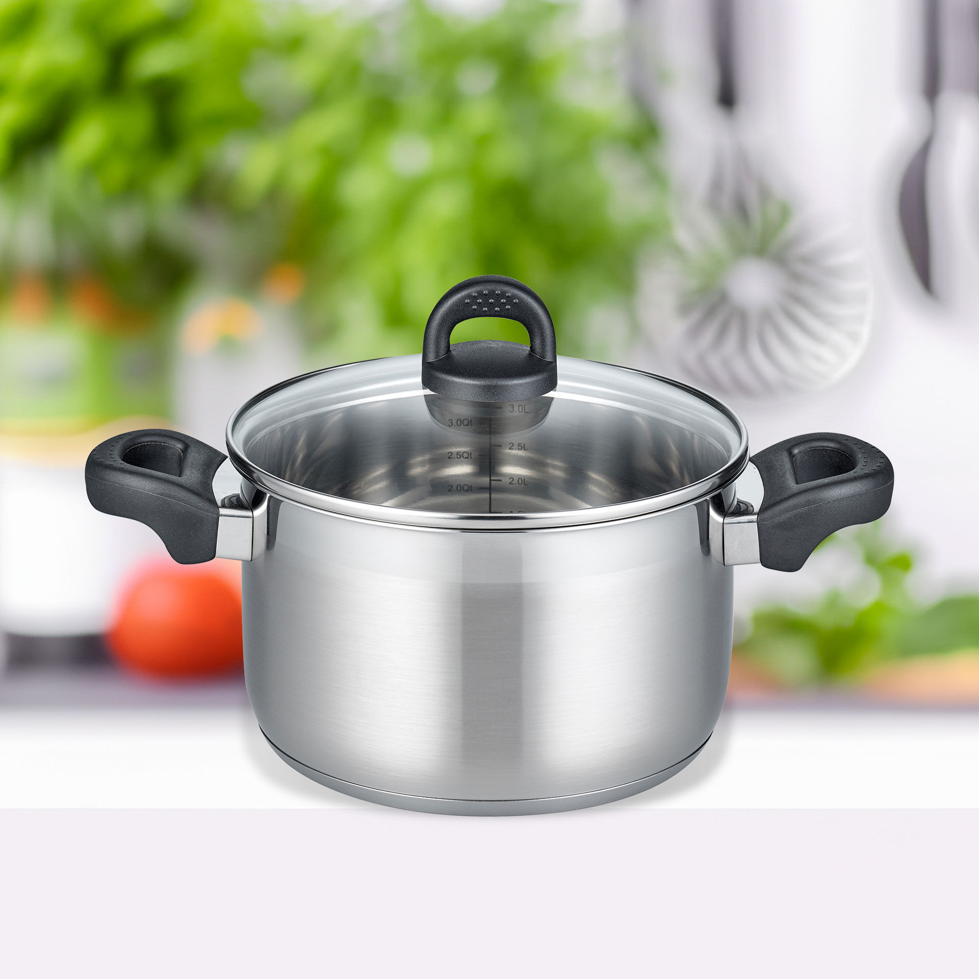 Fleischtopf mit Deckel Turmalin, Ø20cm