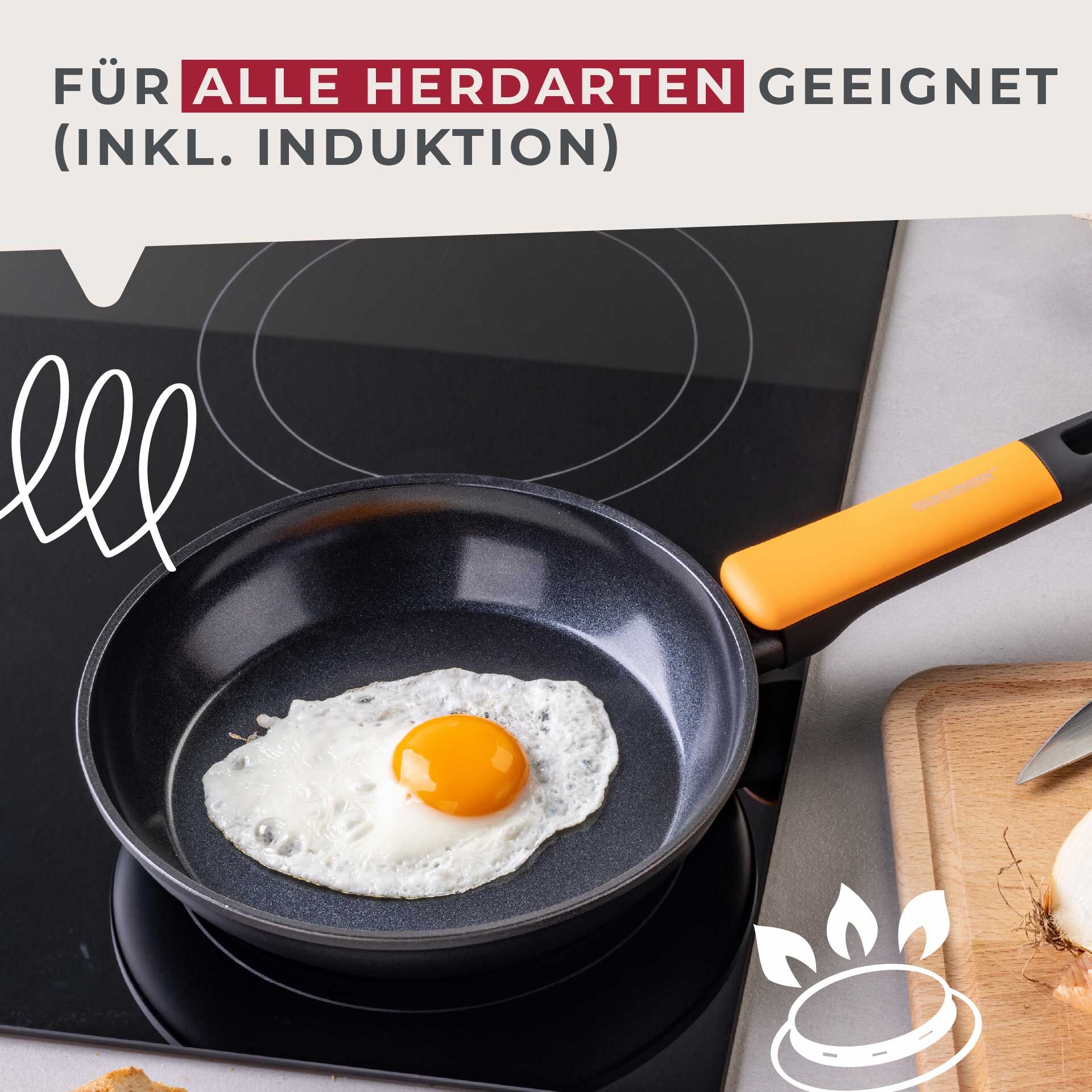 Bratpfanne Soft Collection, Keramik, antihaft, Ø20cm