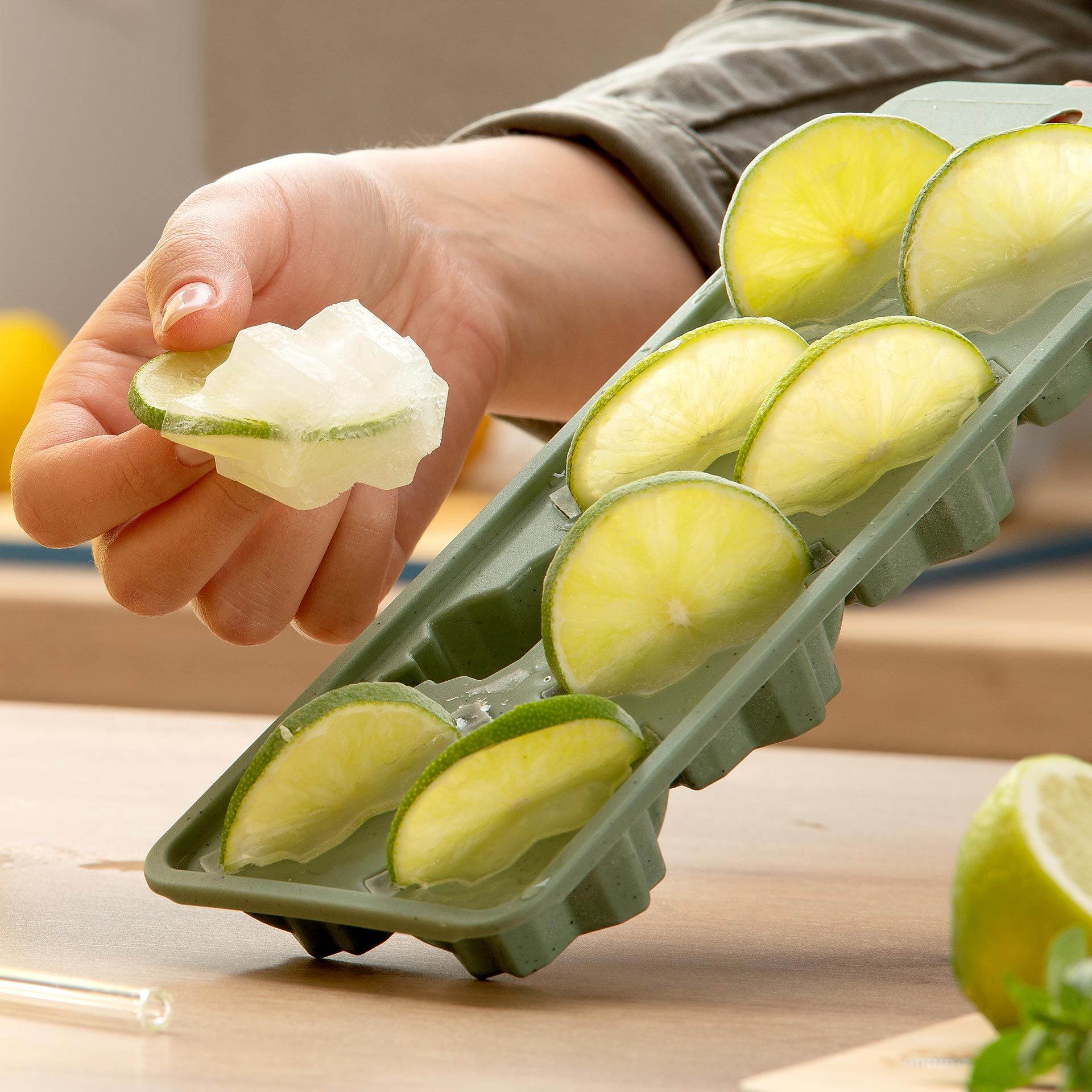 Eiswürfelformer Balance, grün