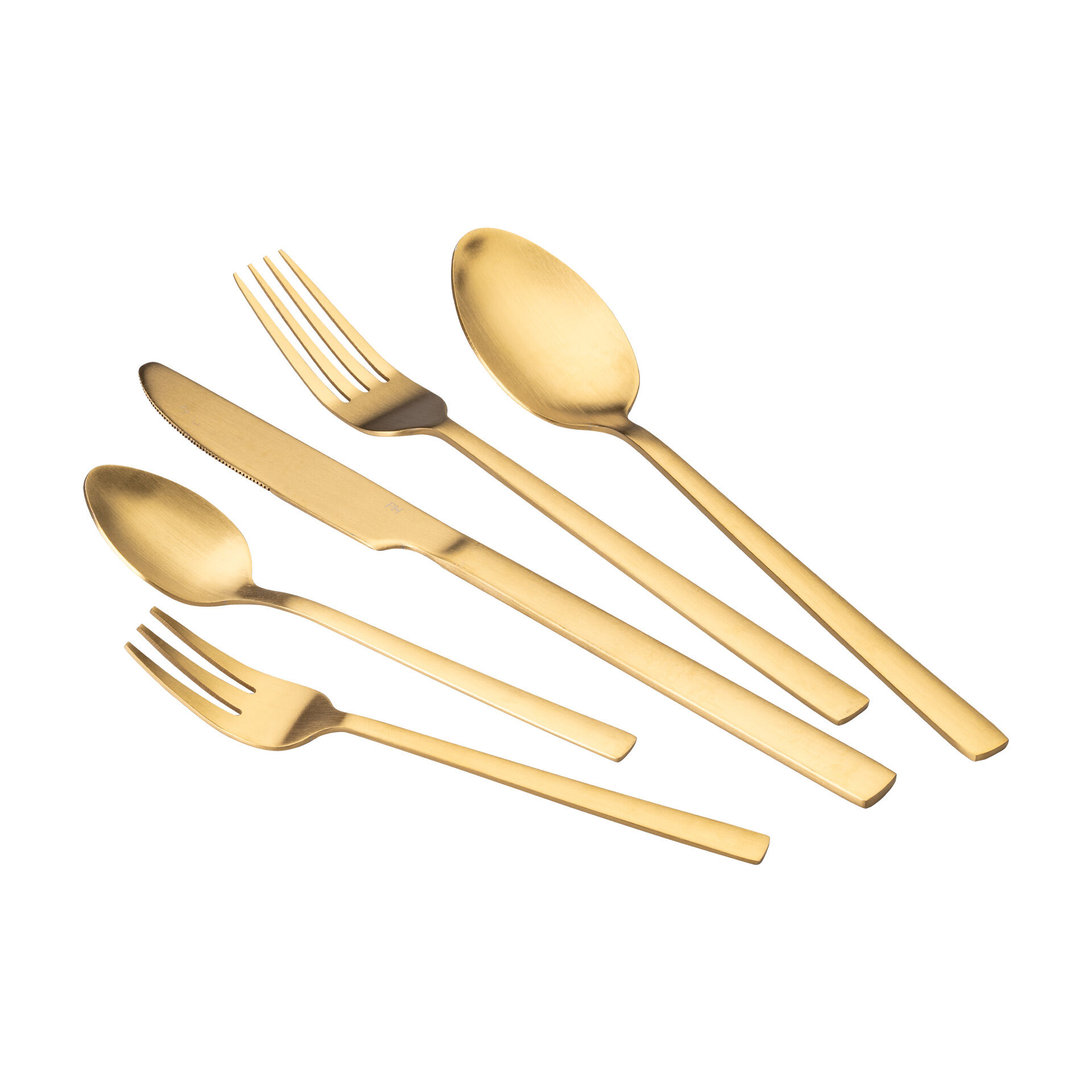 Besteck-Set Gold, 20-teilig