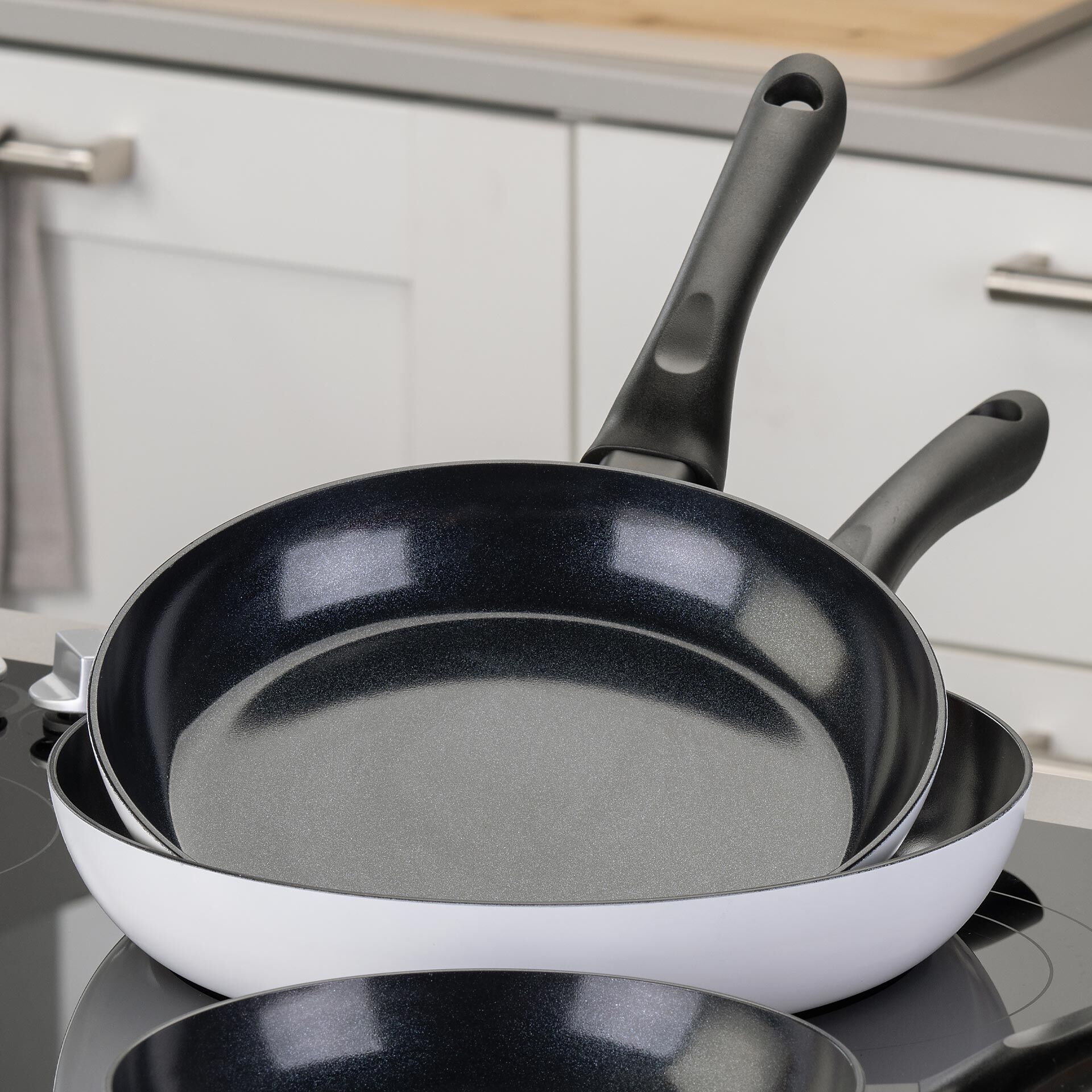 Pfannen-Set "Arcadalina", Keramik, antihaft, Ø24+28cm, 2-tlg.