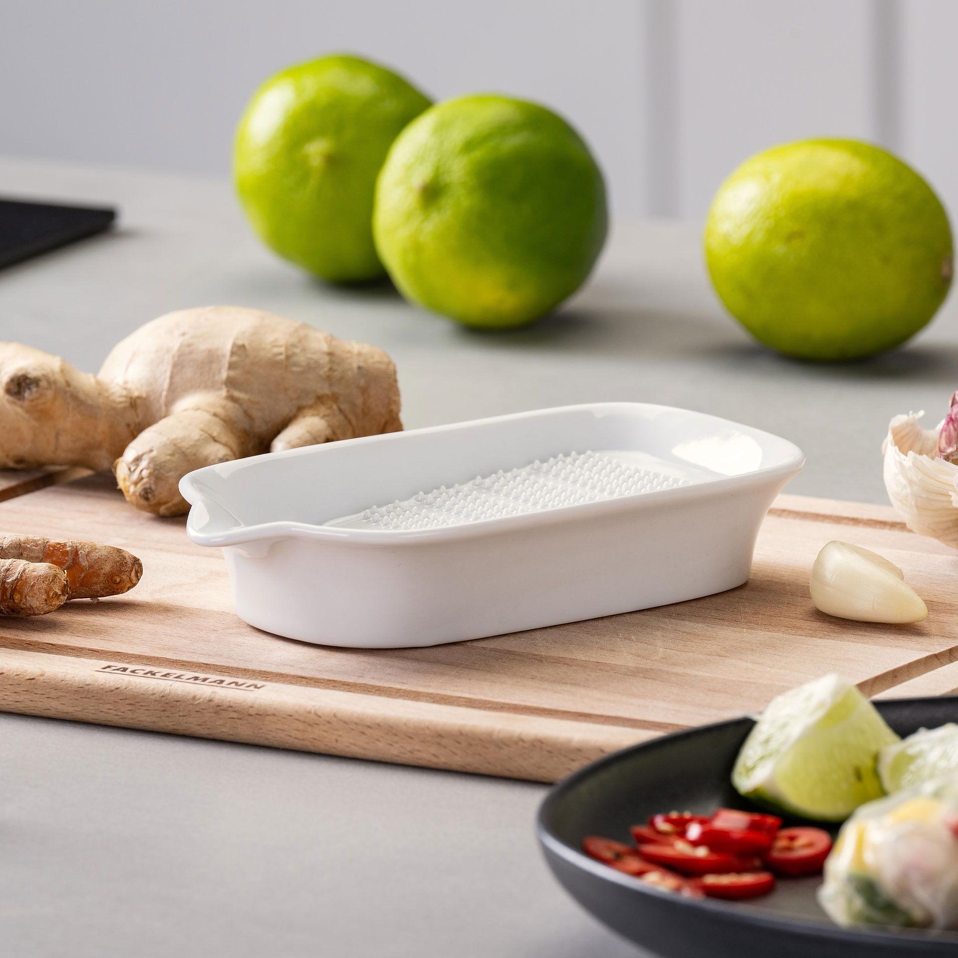 Ingwerreibe, Keramik