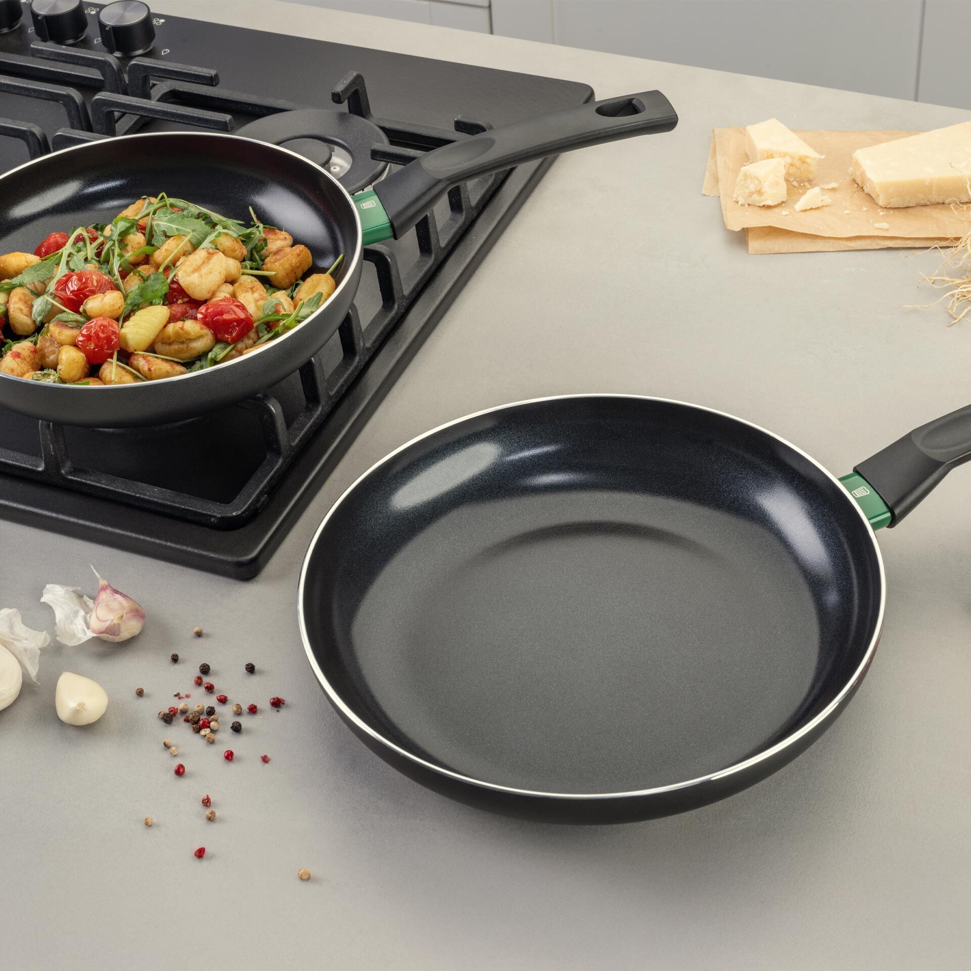 Pfannen-Set "Bielefeld", Keramik, antihaft, 24+28cm, 2-tlg.