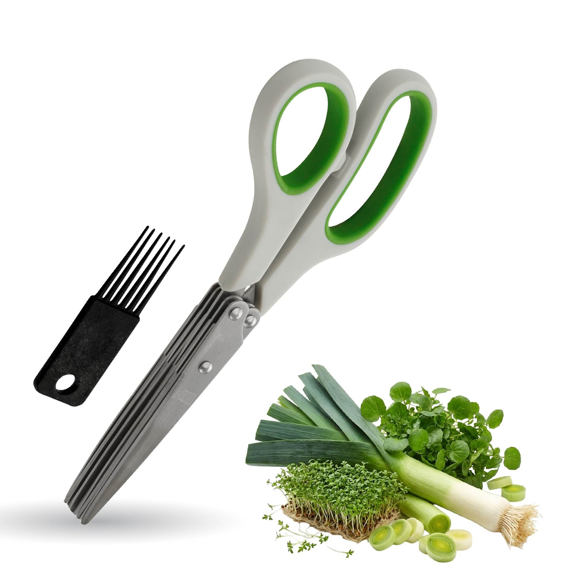 Kräuterschere, 10 Klingen