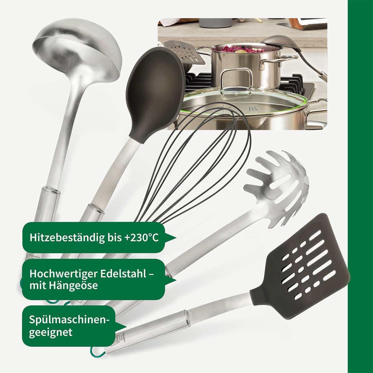 Küchenhelfer-Set "München", 5-teilig