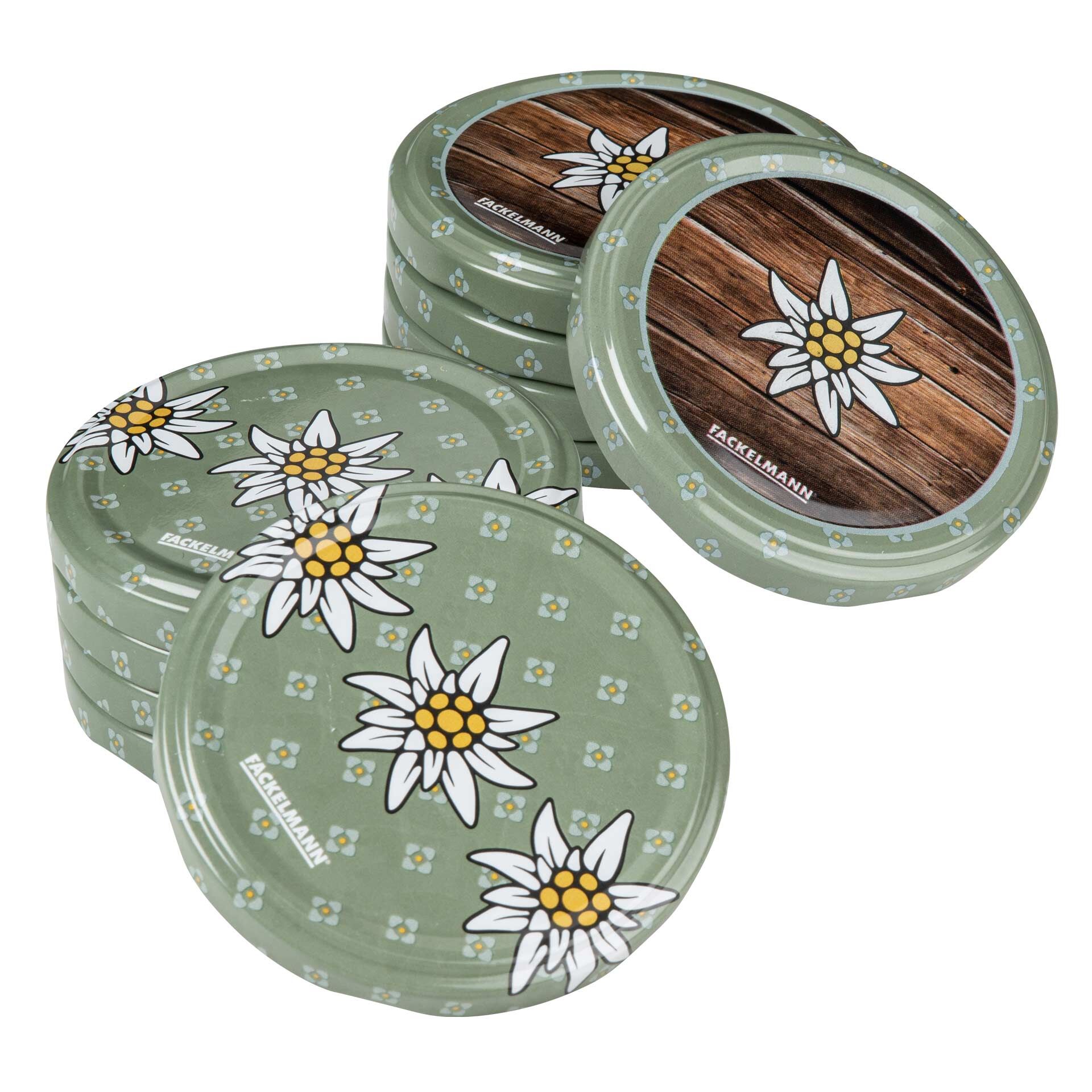 Twist-Off-Deckel Alpenschick, 10 Stk