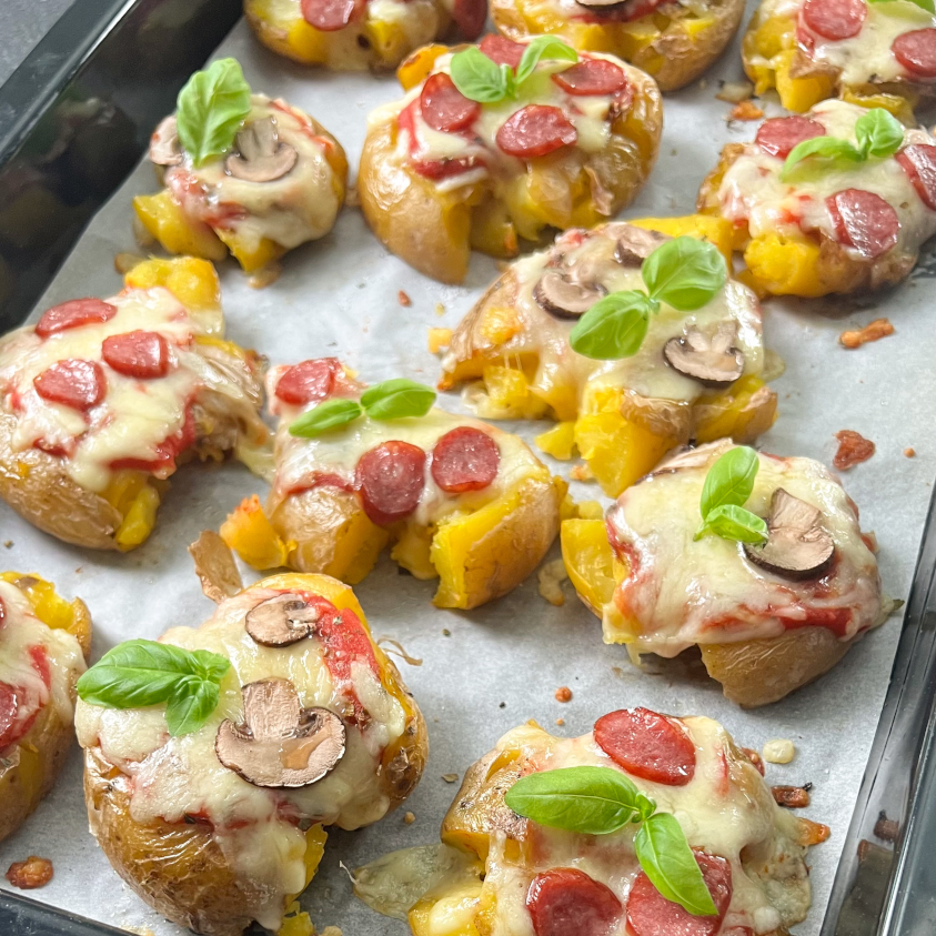 Pizza-Kartoffeln
