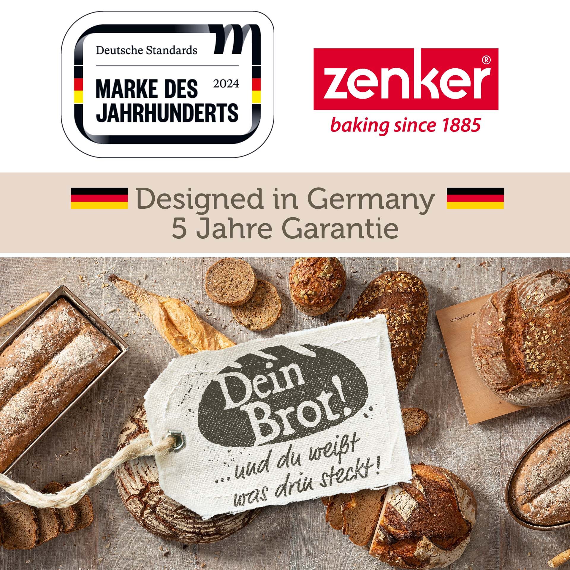 Baguetteblech Dein Brot!, 3er