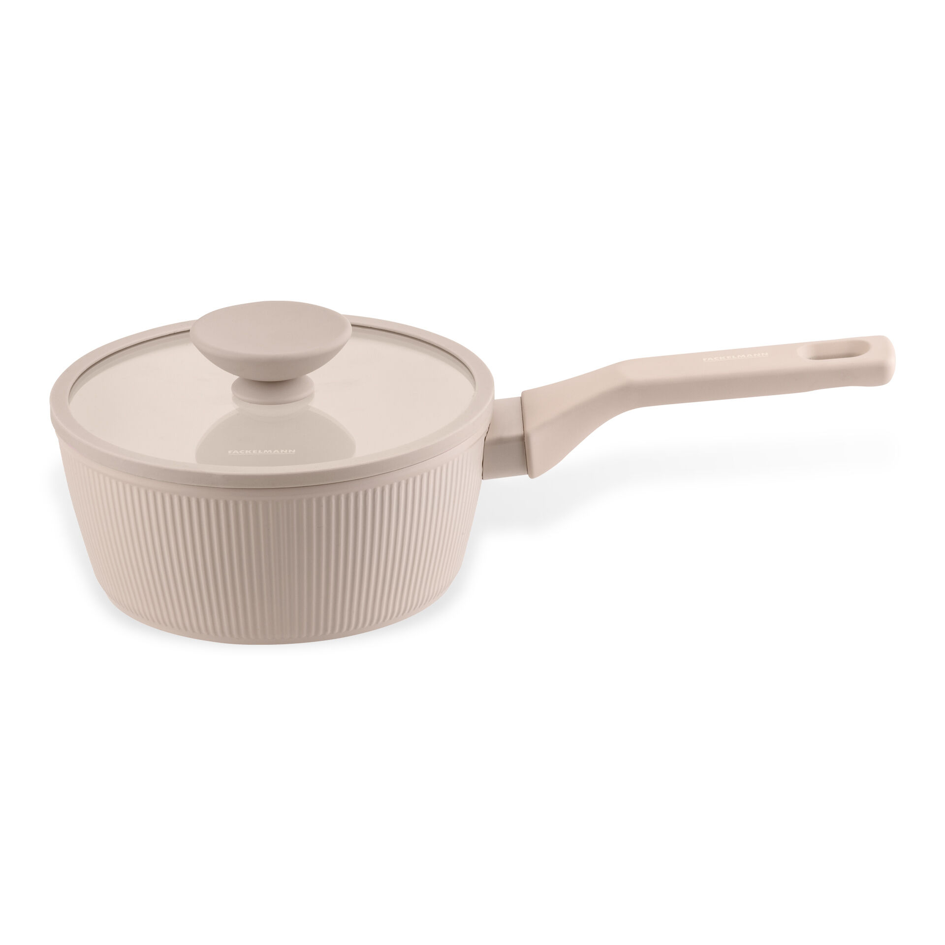 Pamela Reif Stielkasserolle mit Deckel Shell, Ø16cm